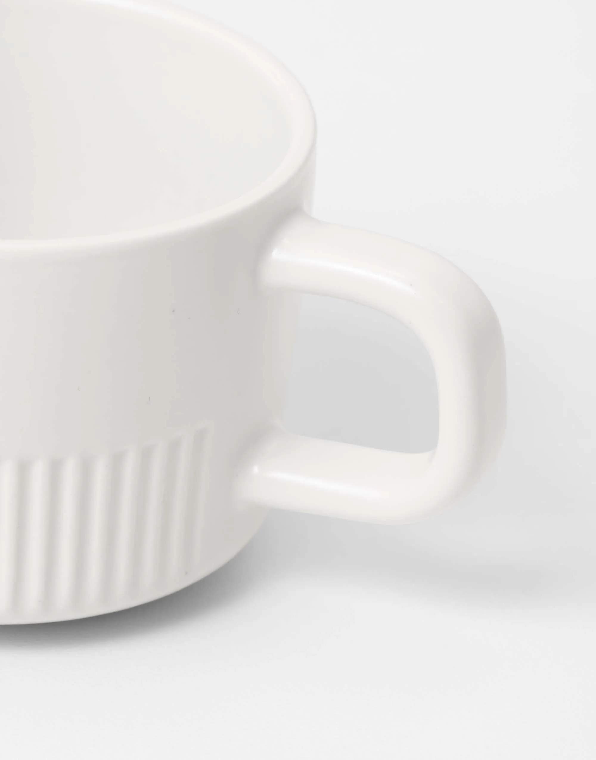 Marc O'Polo Espressokopper Moments Espressokop m. Underkop i Chalk white, 2