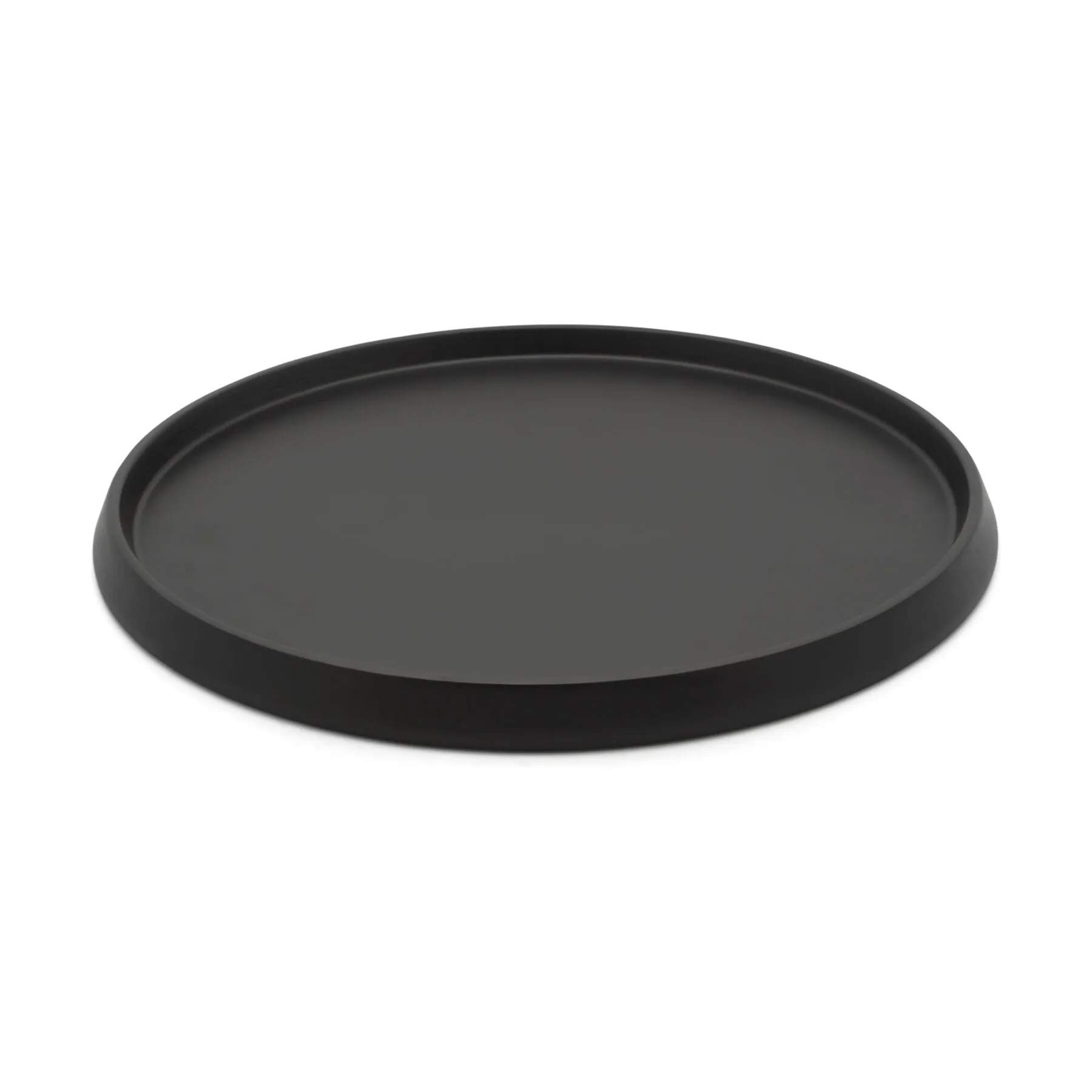 Serveringsbakke, sort, large