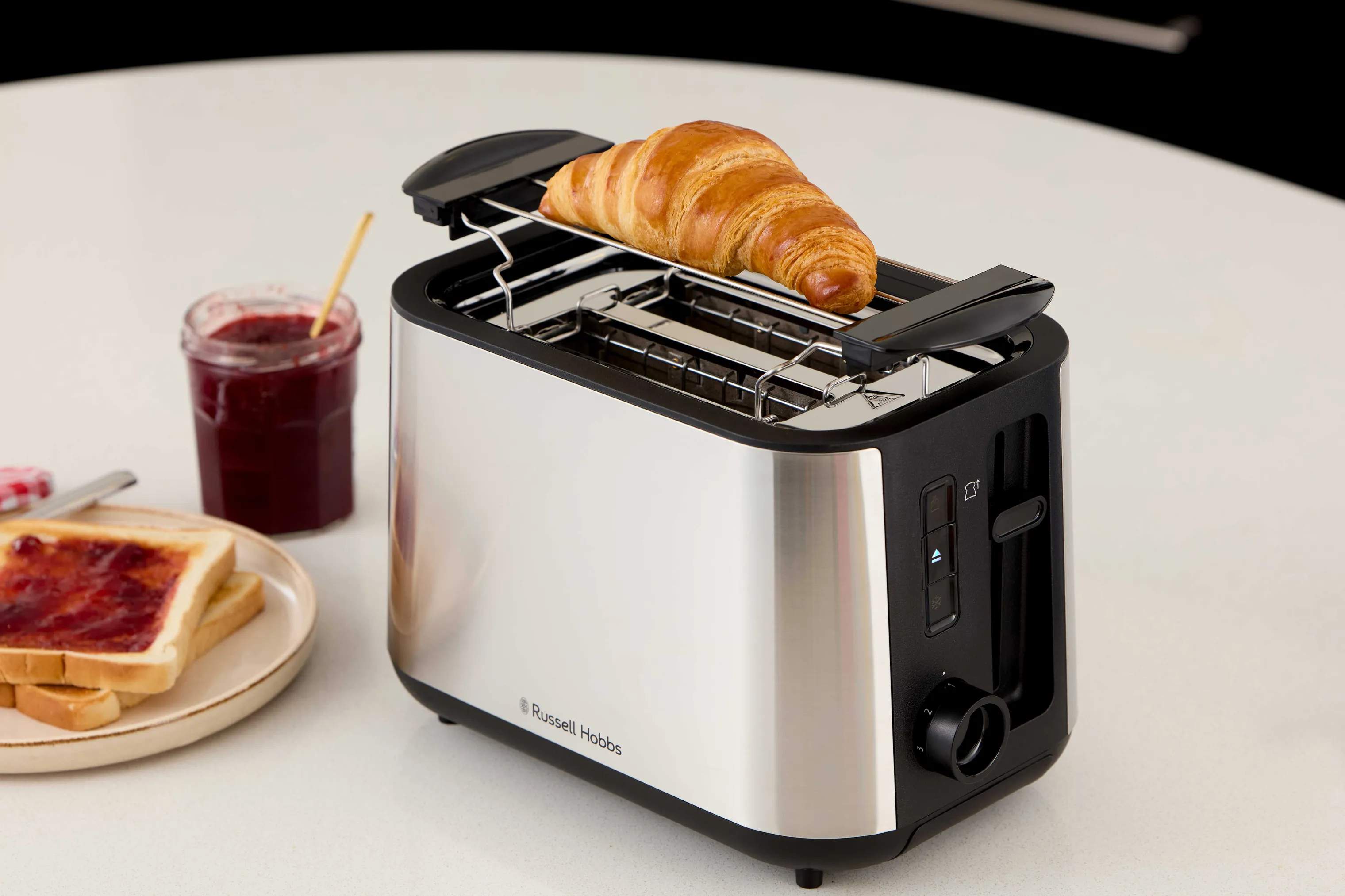 Russell Hobbs Brødristere Heaton Brødrister i Rustfrit stål, 3