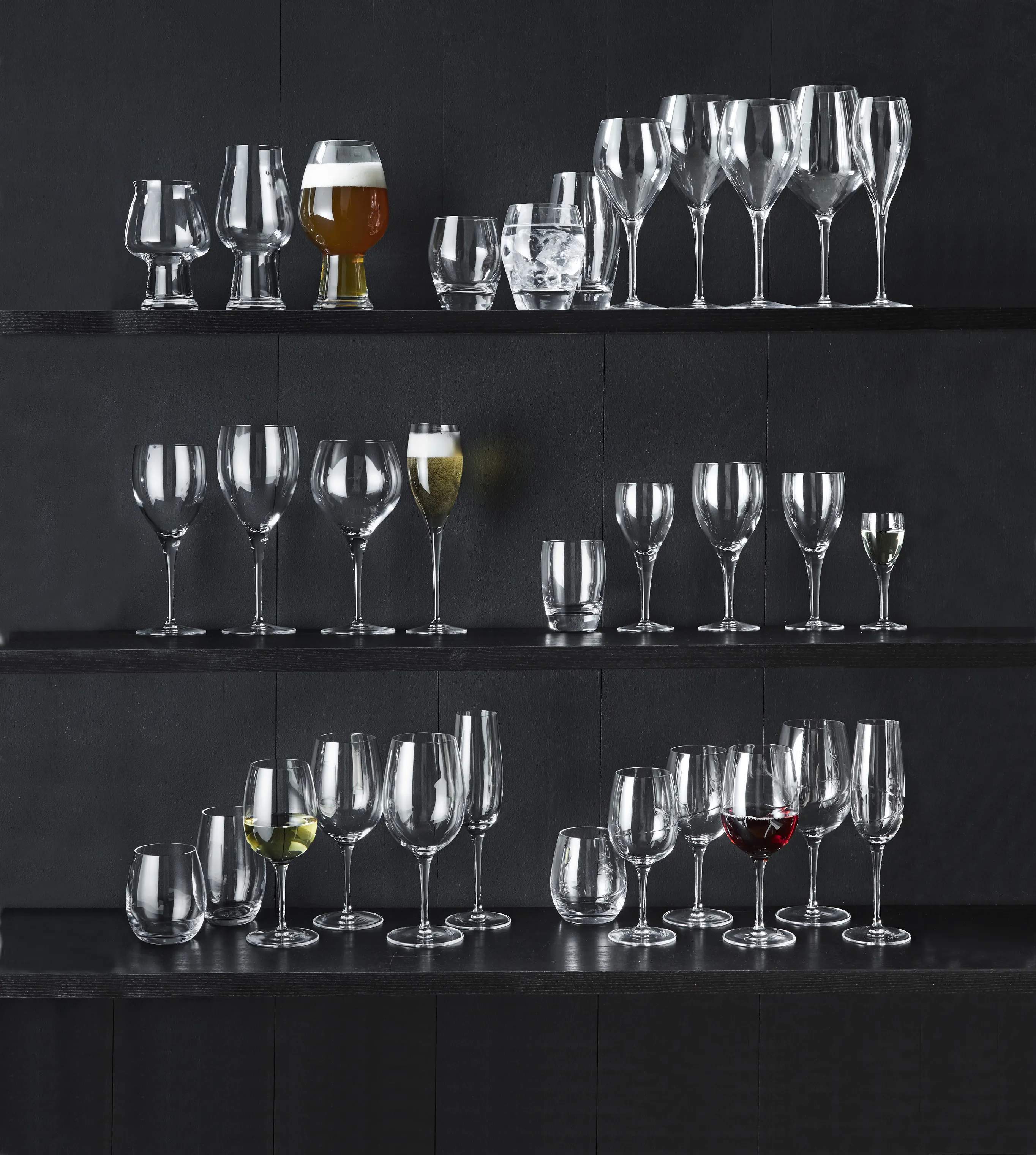 Luigi Bormioli Ølglas Palace Ølglas - 6 stk. i Klar, 44.5 cl, 2