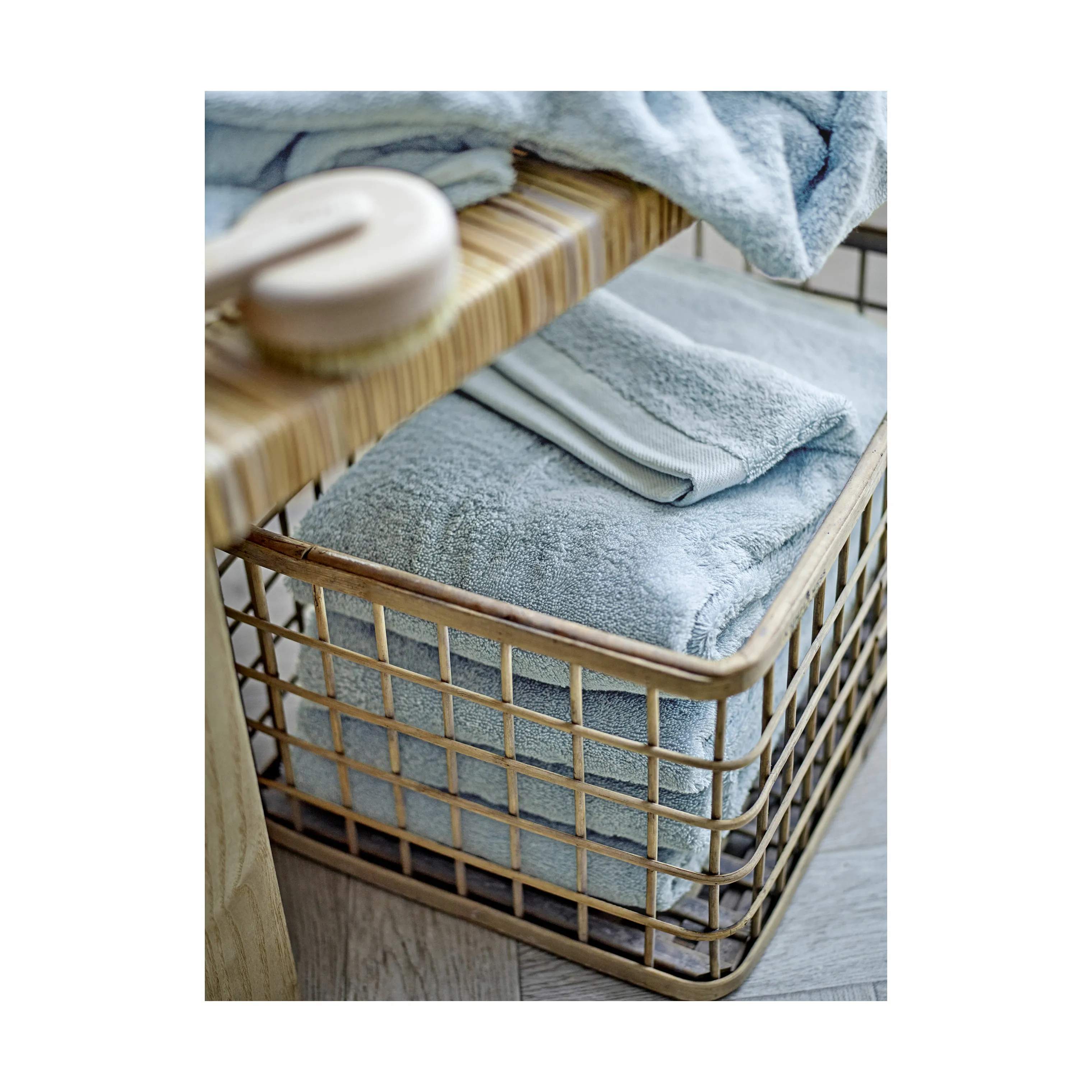 Södahl Håndklæder Organic Comfort Håndklæde i lyseblå, B70 x L140 cm, 3
