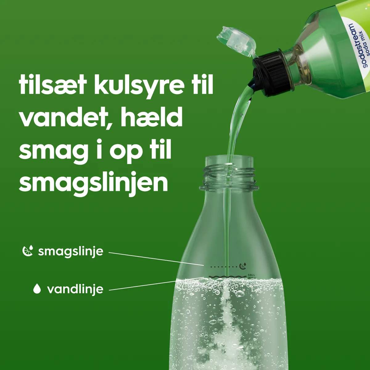 SodaStream Smagskoncentrater Sirup - 7UP Zero i 7UP Zero, 2
