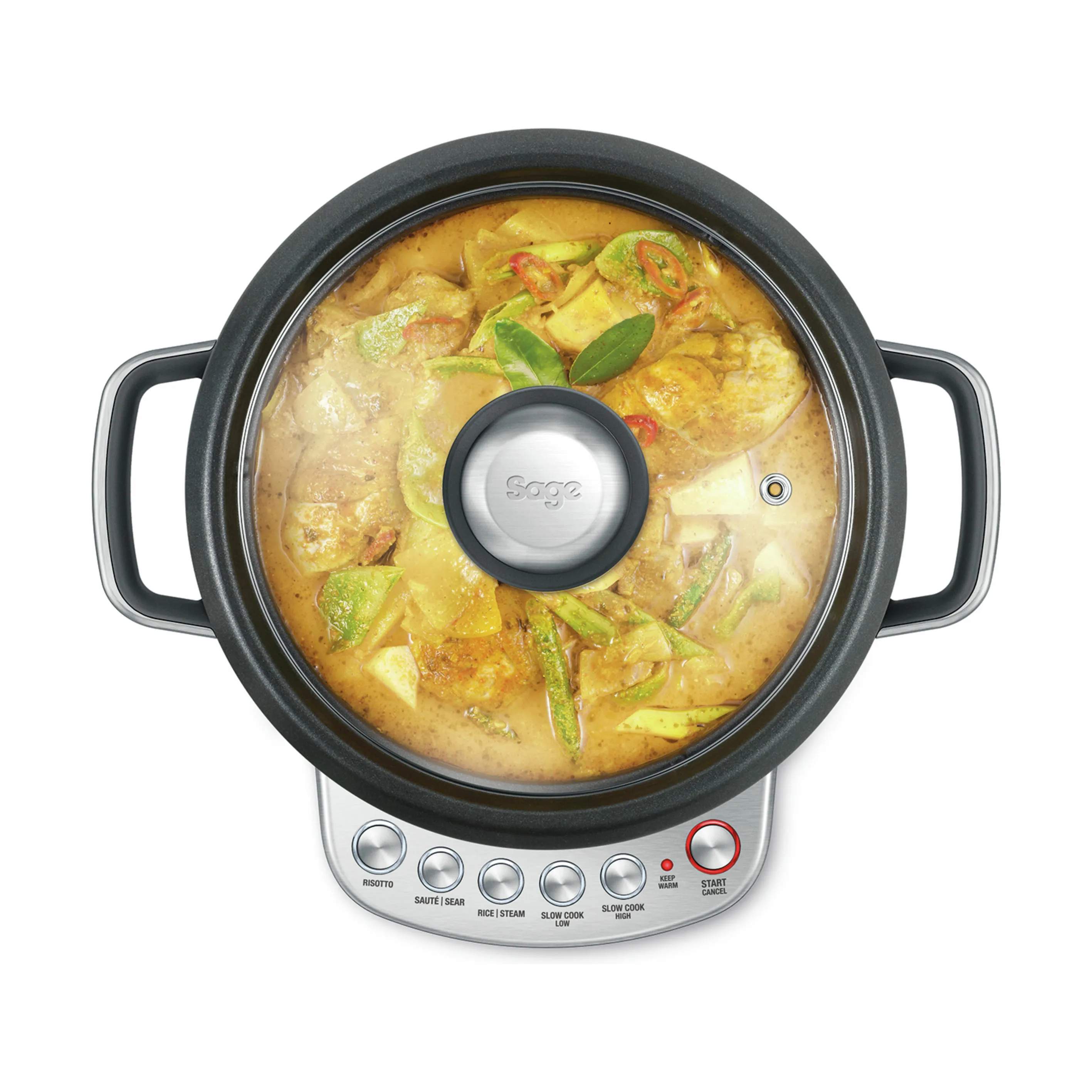Sage Riskogere Multicooker Risotto Plus Riskoger i Sølvfarvet, 2
