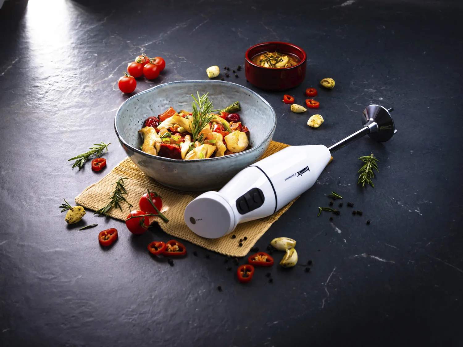 Bamix Stavblendere Cordless PLUS Stavblender i Hvid, 2