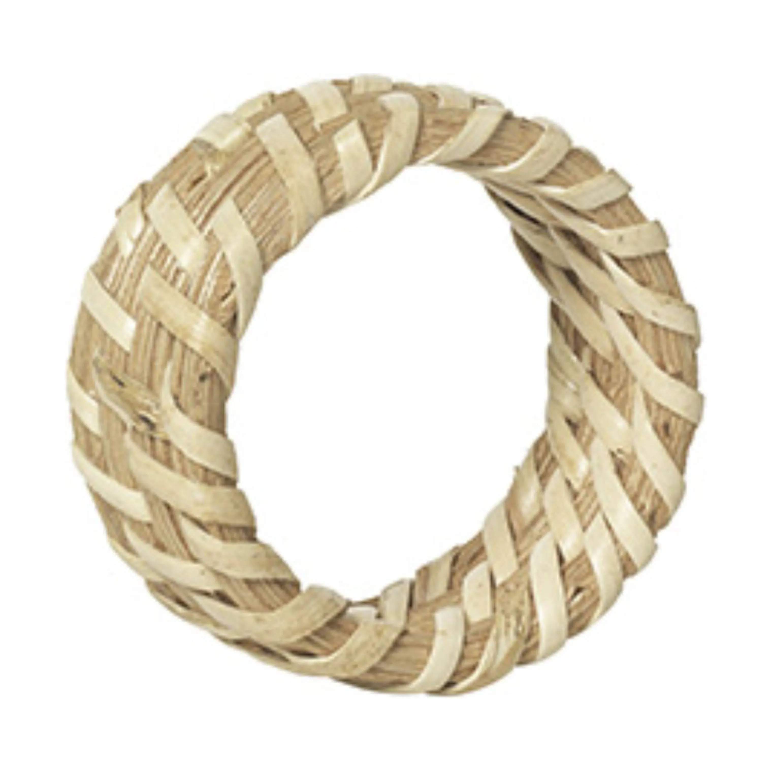 Broste Copenhagen Servietringe og -holdere Gaia Servietring - 6 stk. i Natural Brown, 2