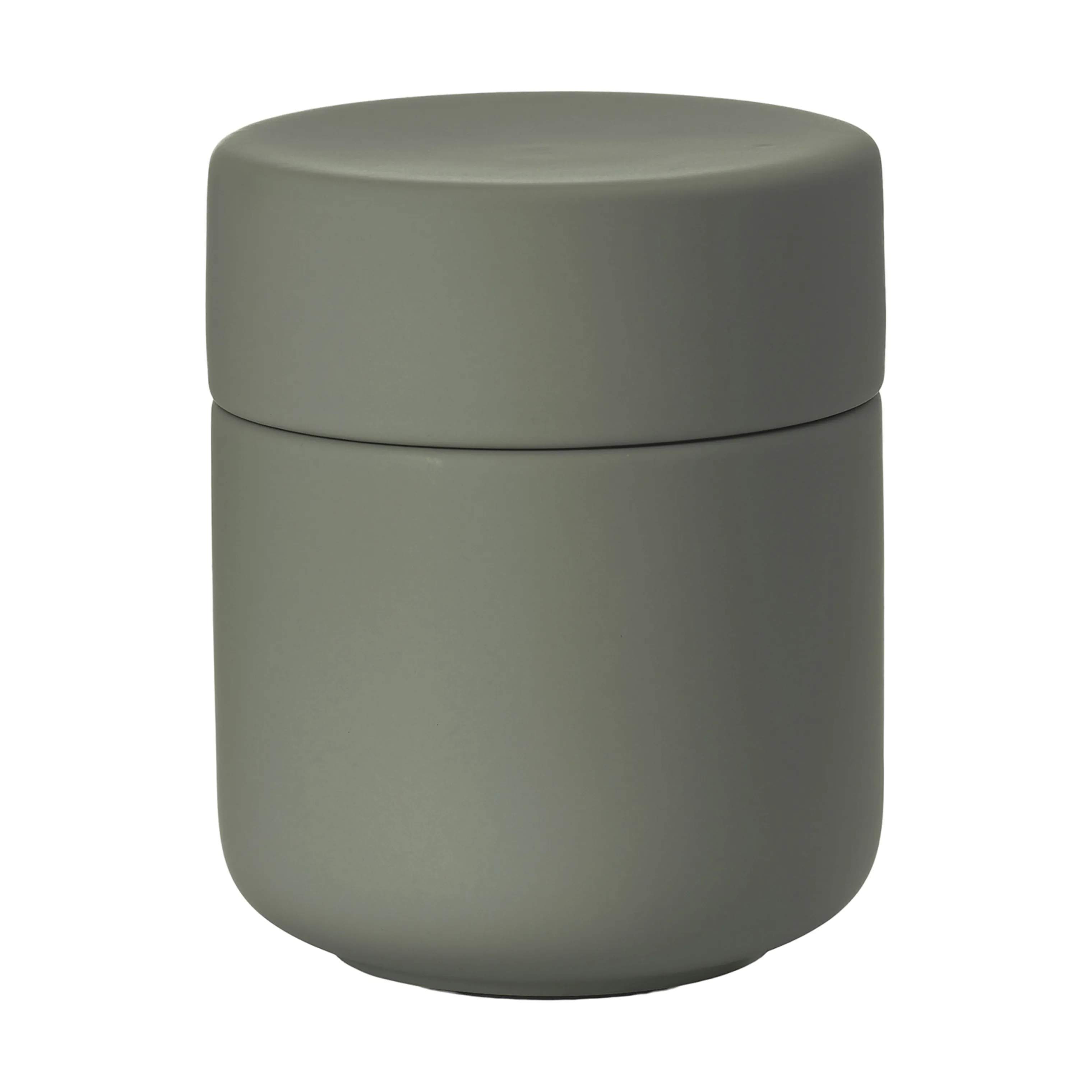 Ume Krukke m. låg, olive green, large
