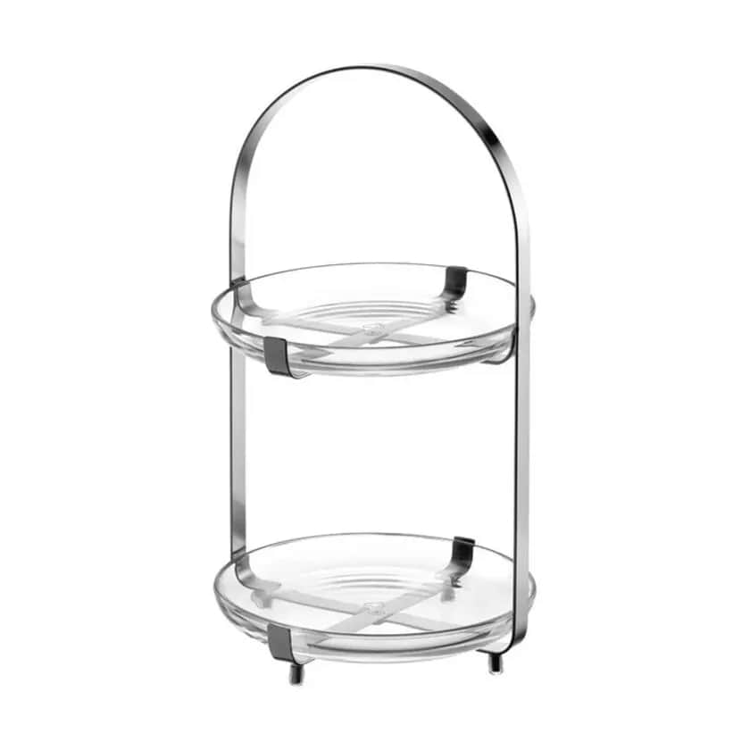 Leonardo Etagere Kageopsats i Klar, 1