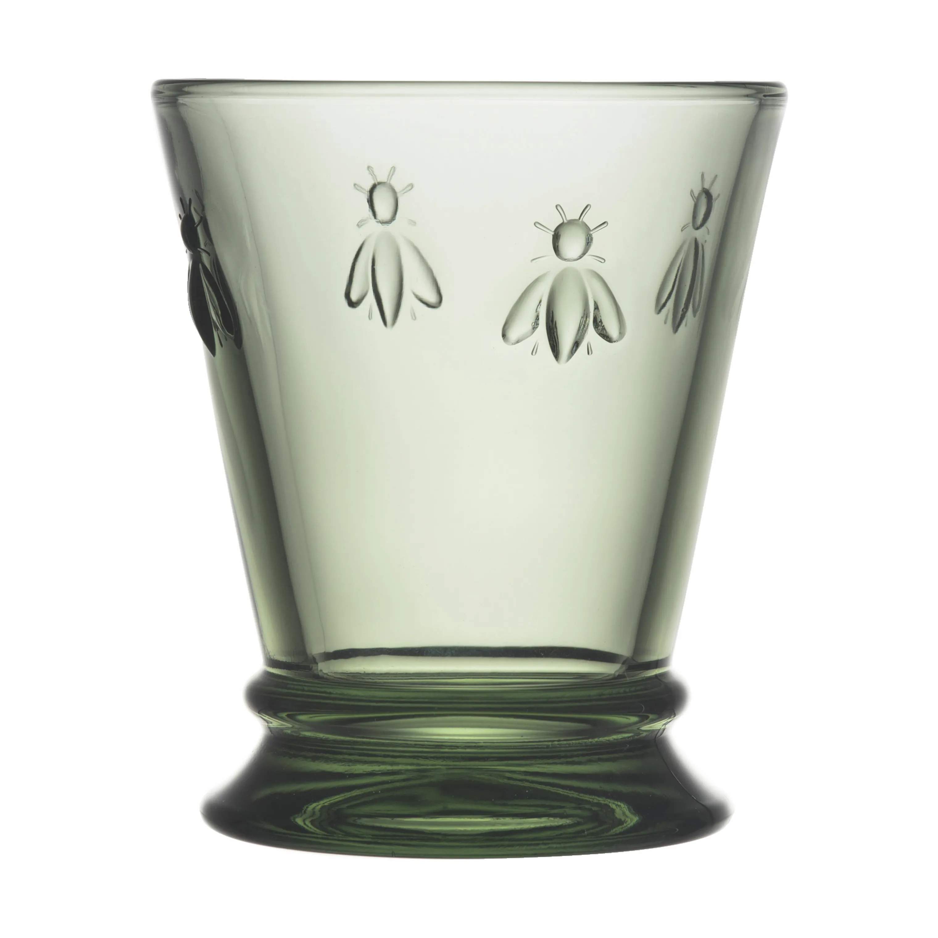 La Rochère Vandglas Abeille Abielle Vandglas - 6 stk. i 26 cl - Grøn - Bier, 2