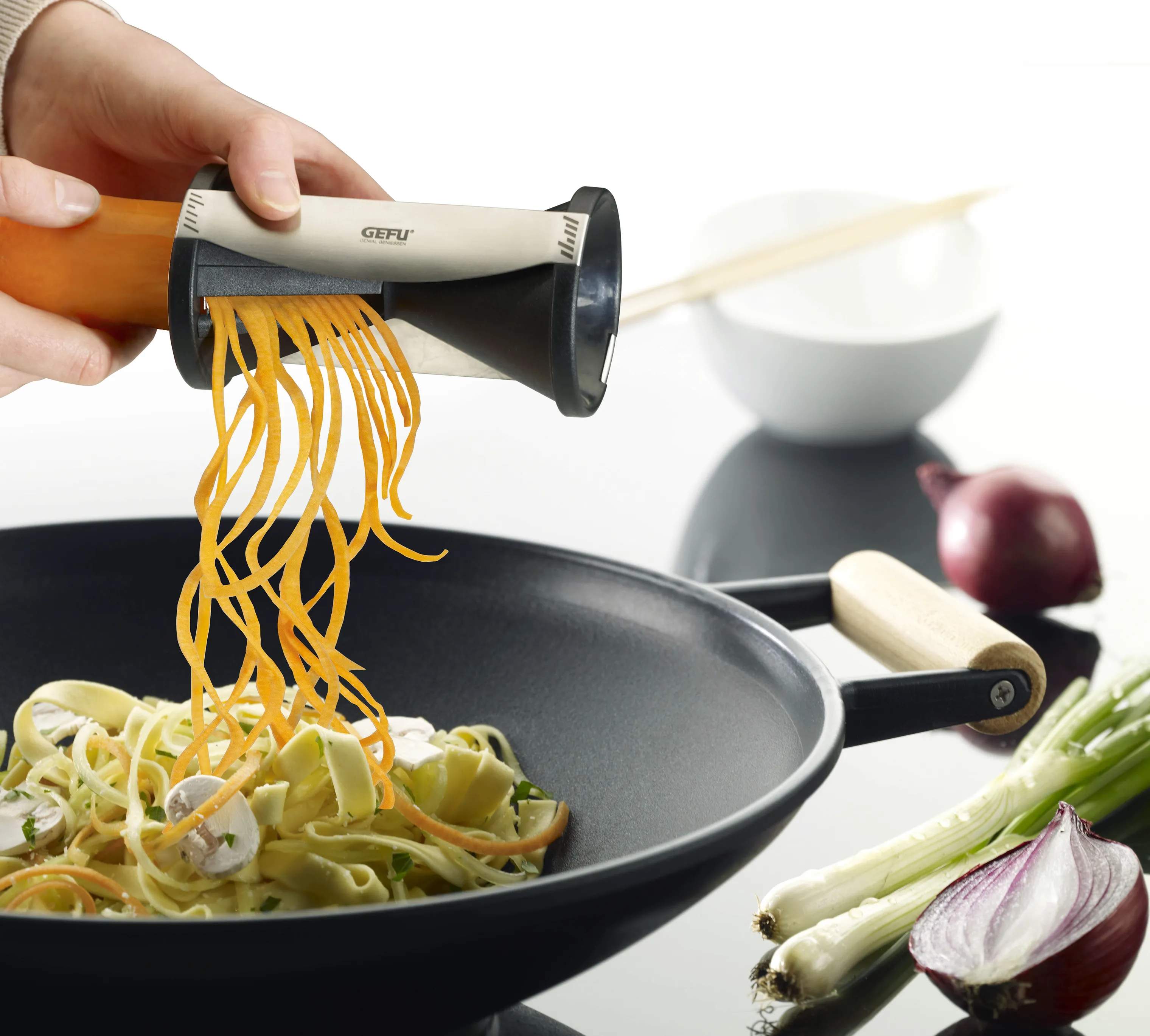 Gefu Spiralizere Spirelli Spiralizer i Sort, 13,5 cm, 2