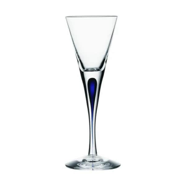 Orrefors snapseglas Intermezzo Blue Snapseglas