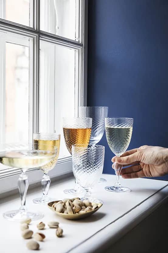 Holmegaard Rødvinsglas Regina Vinglas i Klar, 28 cl, 2