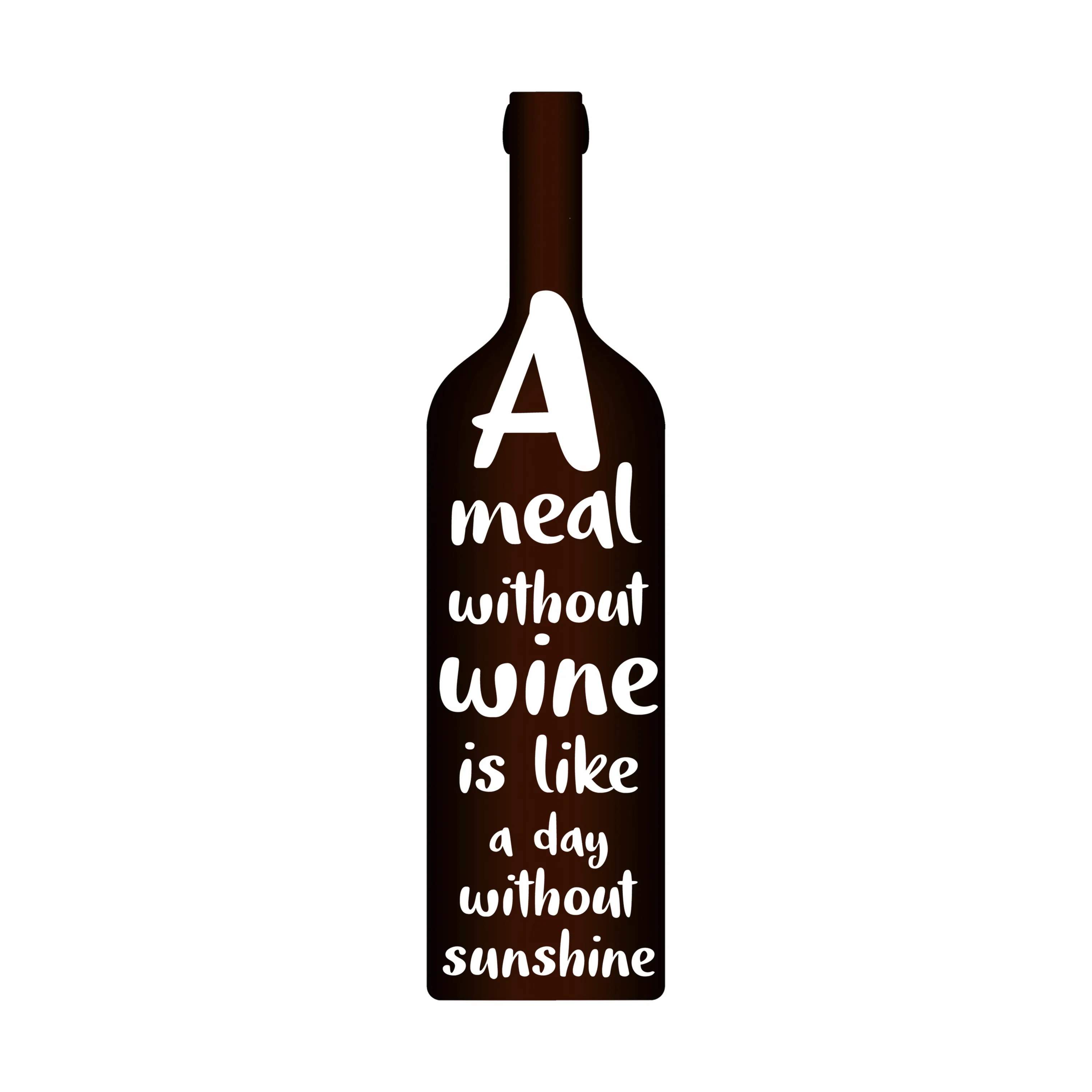 Plakat A Day Without Sunshine, sort/hvid, large