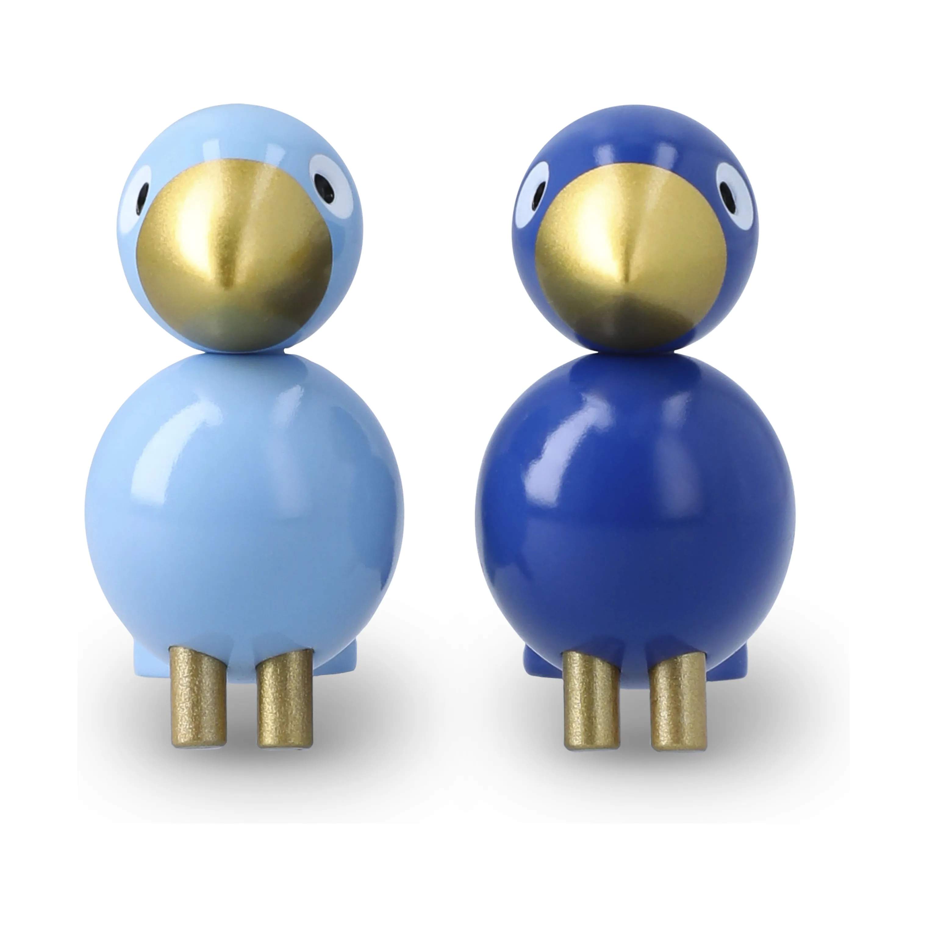 Kay Bojesen Dyrefigurer Birds Fugle 2026 -2 stk. i Blå/Lys Blå, 4