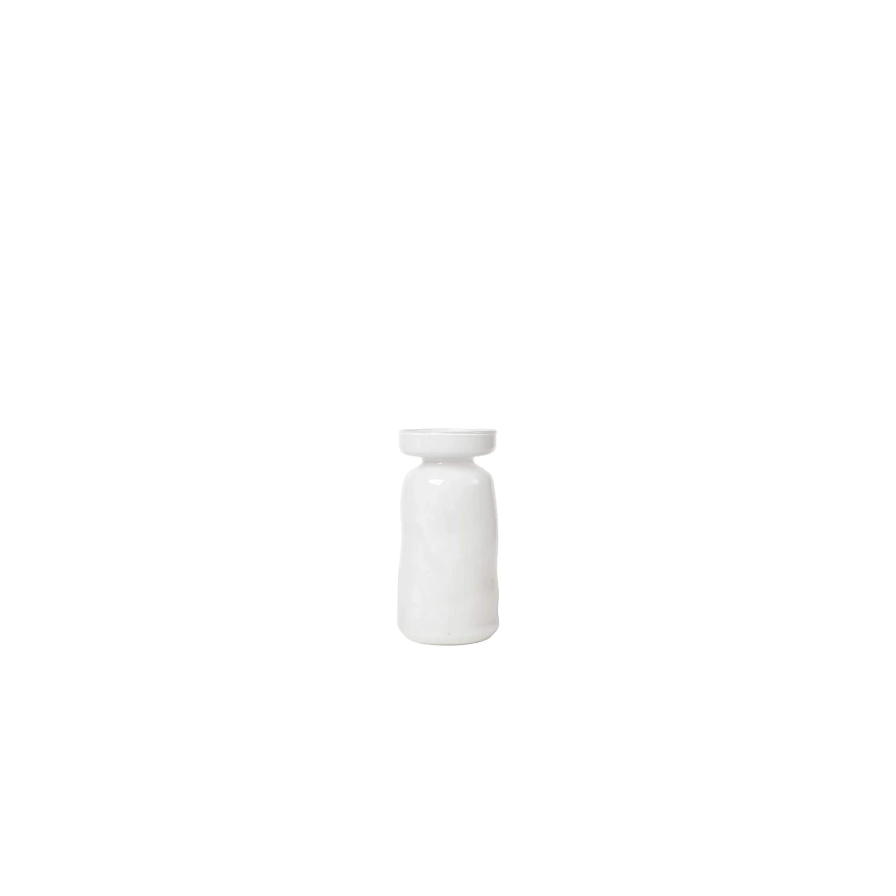 Broste Copenhagen Vaser Solai Vase i Hvid, 19,5 cm, 1