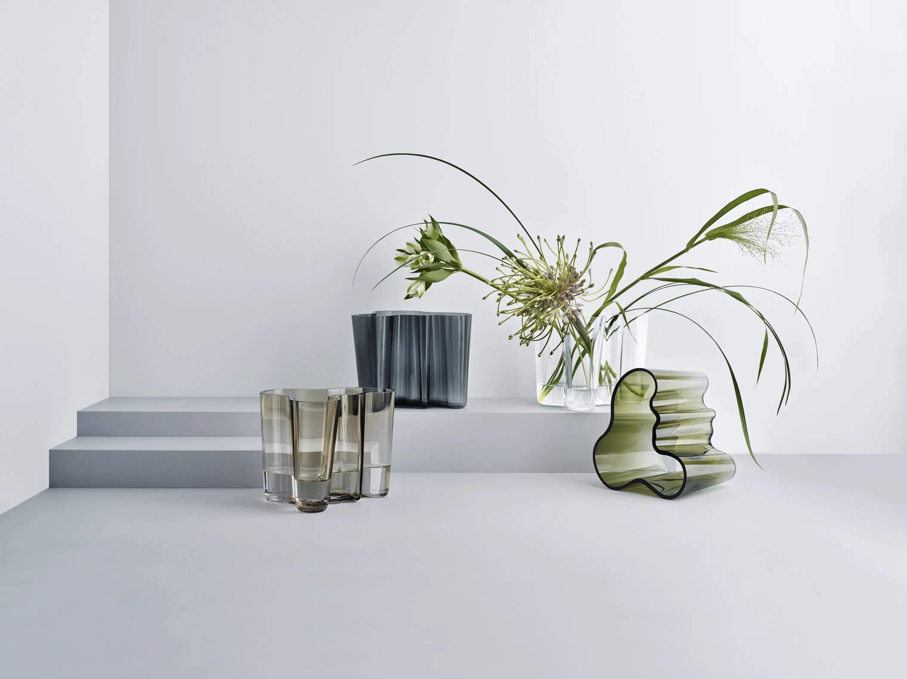 Iittala Vaser Alvar Aalto Vase i Klar, 16 cm, 3