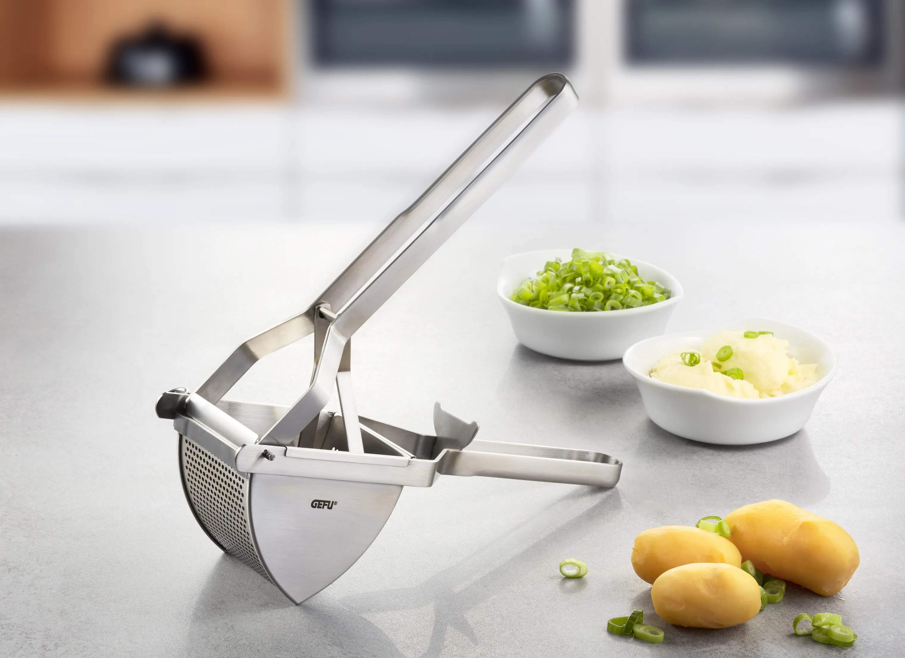 Gefu Kartoffelstampere Gefu Hakke/skærer Kartoffelpresser i Sølvfarvet, 2