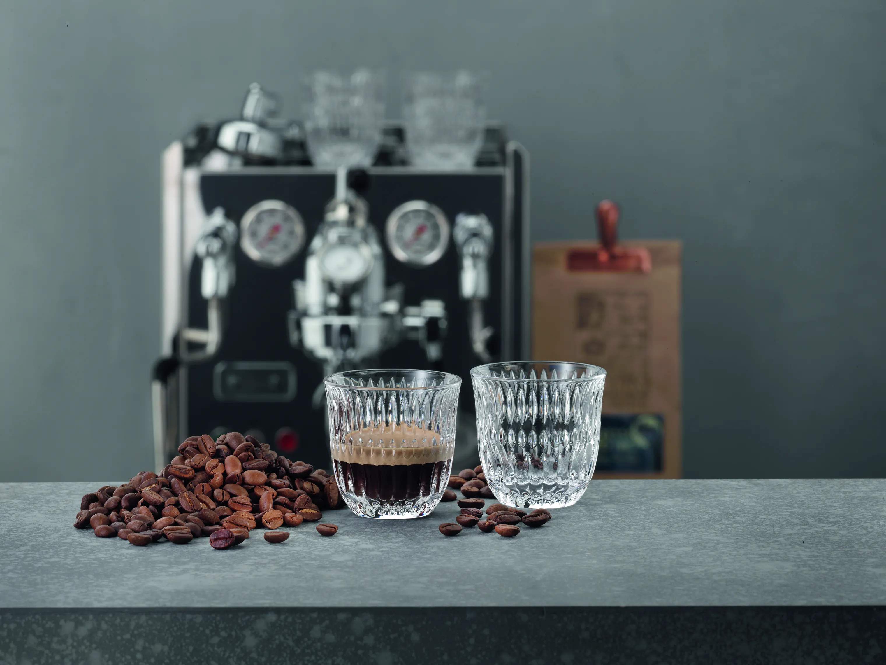 Nachtmann Termoglas Ethno Espresso glas - 2 stk. i Klar, 2