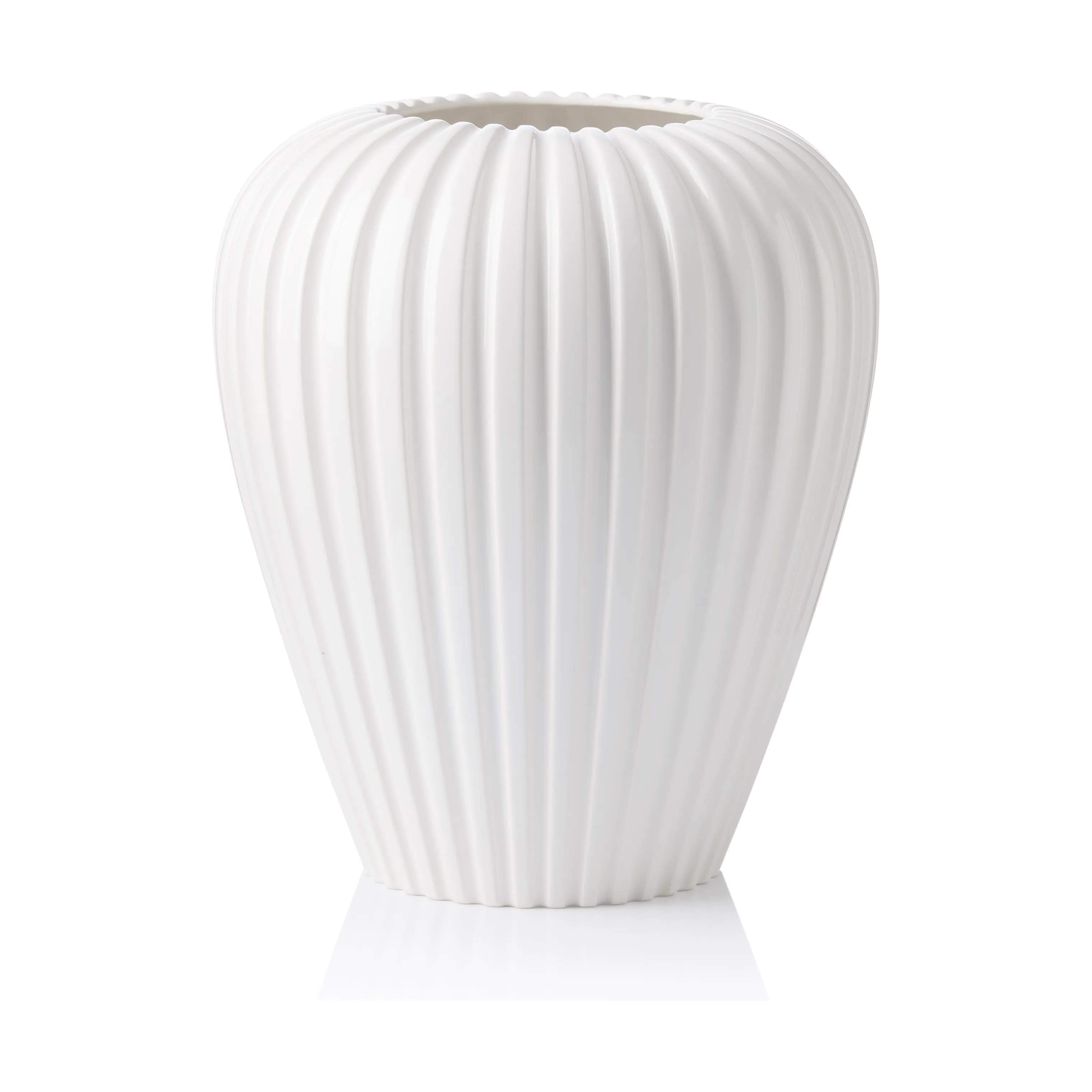 erik bagger a/s Vaser Eslau Lilje Vase i hvid, 35 cm, 1