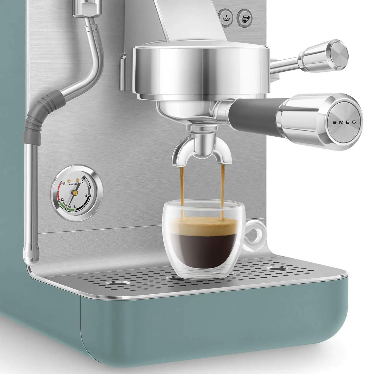 Smeg Espressomaskiner Collezione Minipro Espressomaskine i Emerald Green, 3