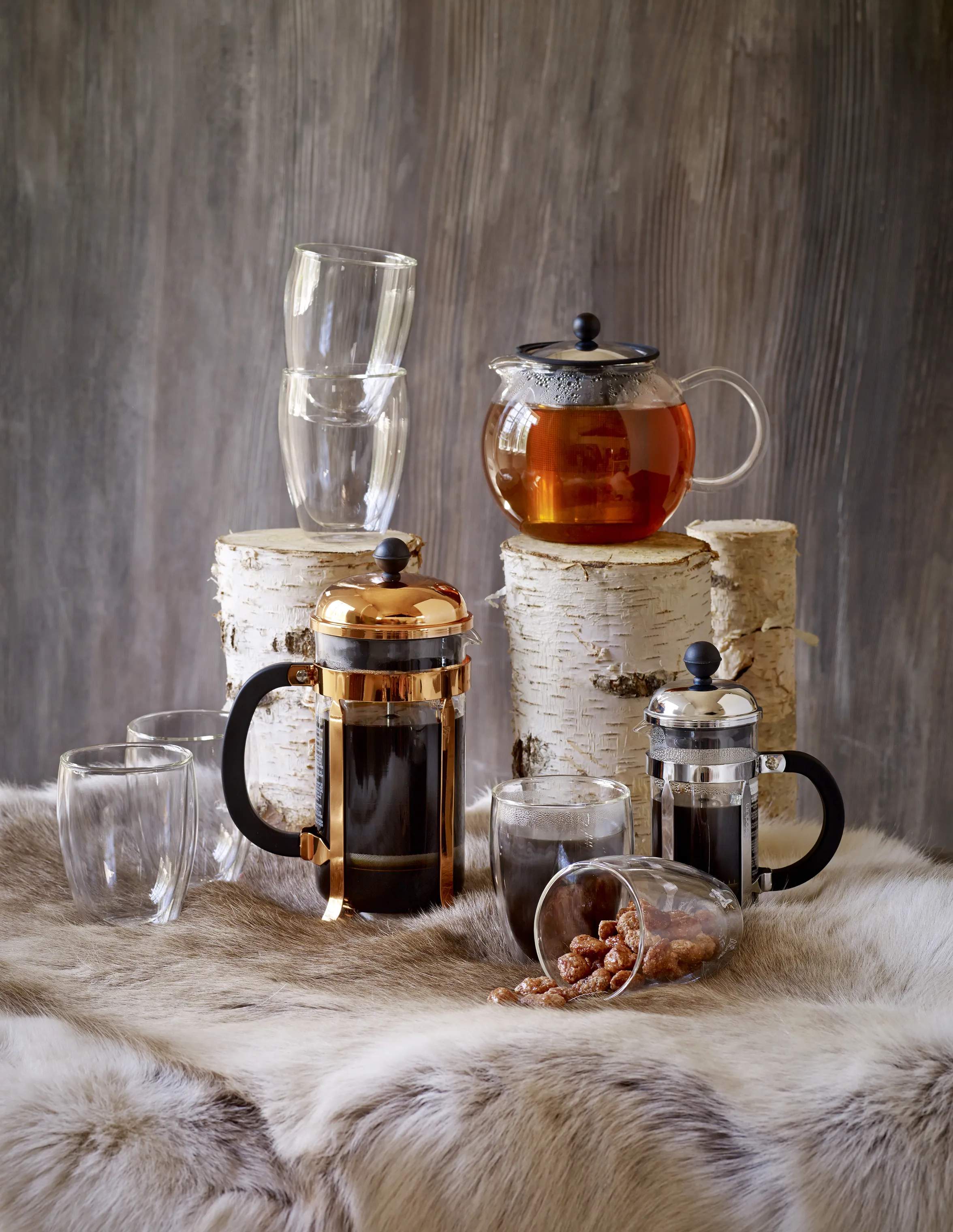 Bodum Tekander Assam Tekande i Stål, 1 L, 3