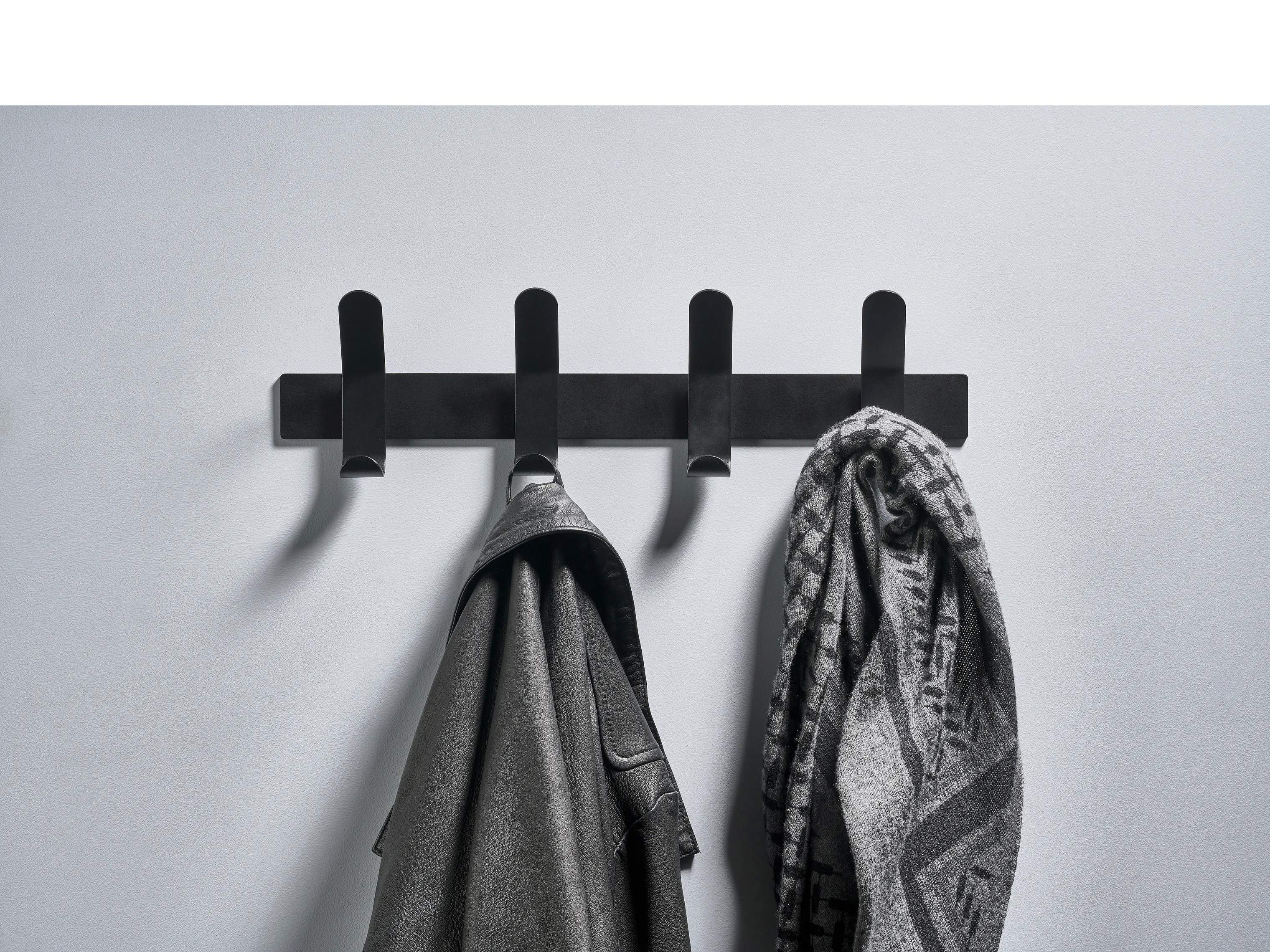 Zone Knagerækker A-collection A-Rack Knagerække i Black, 4