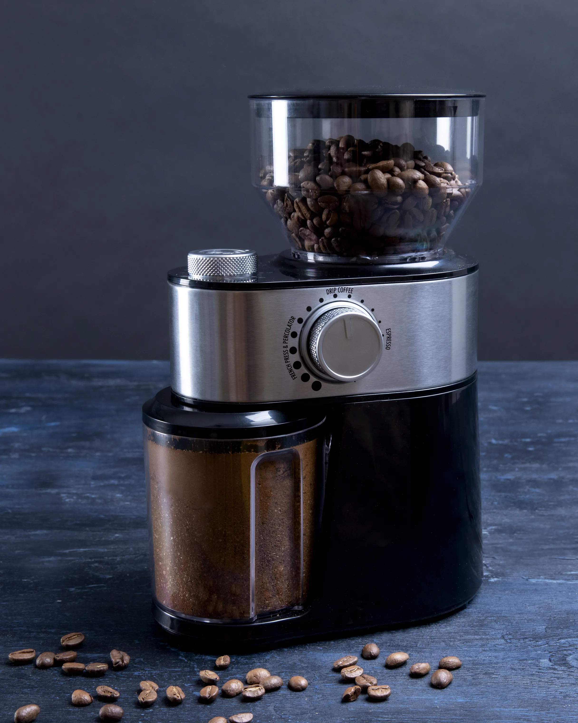 Gastronoma Kaffekværne Kaffekværn i stål;sort, 3