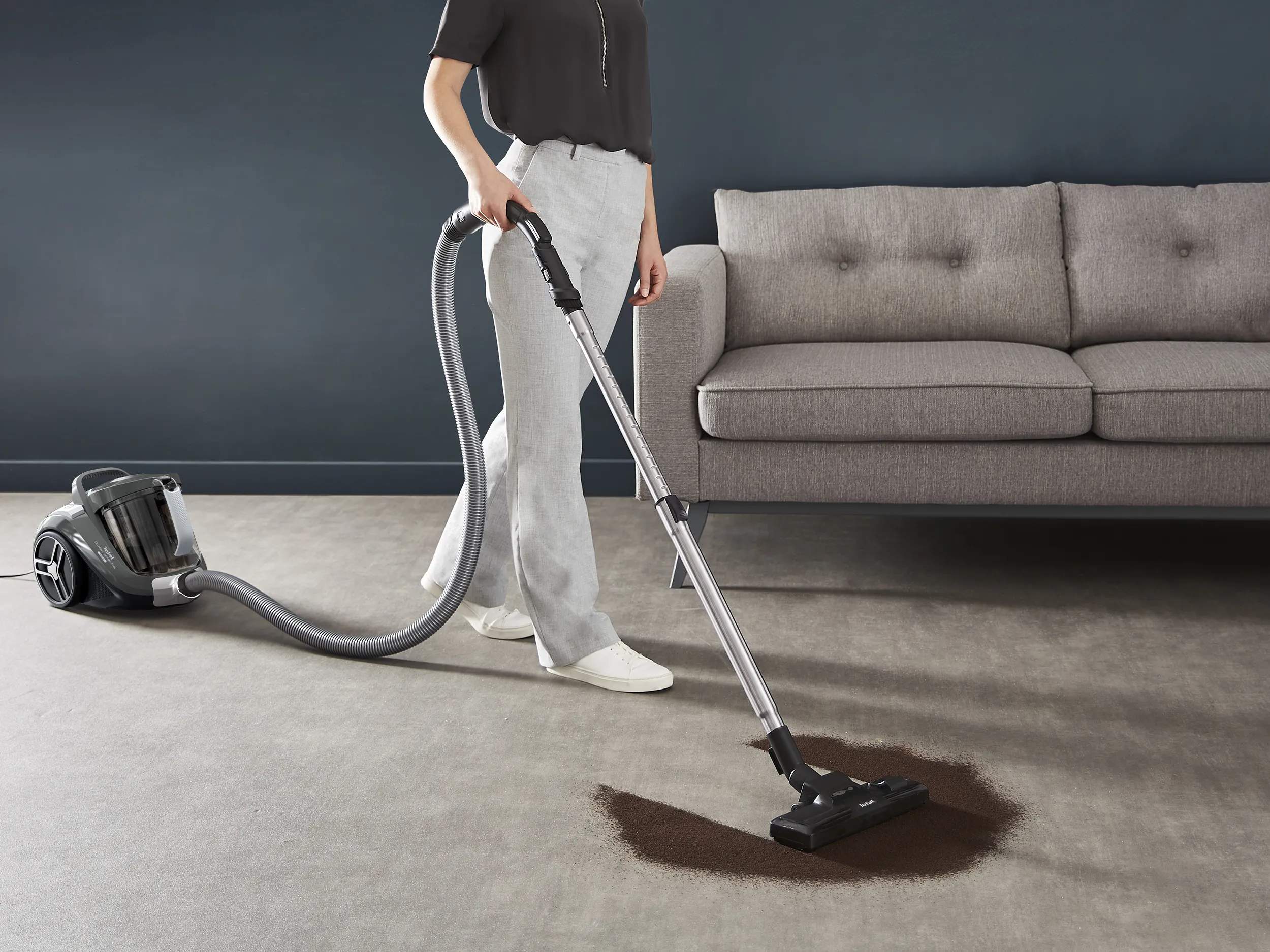 Tefal Støvsugere Compact Power XXL Cyclonic Støvsuger i Sort/sølv, 8