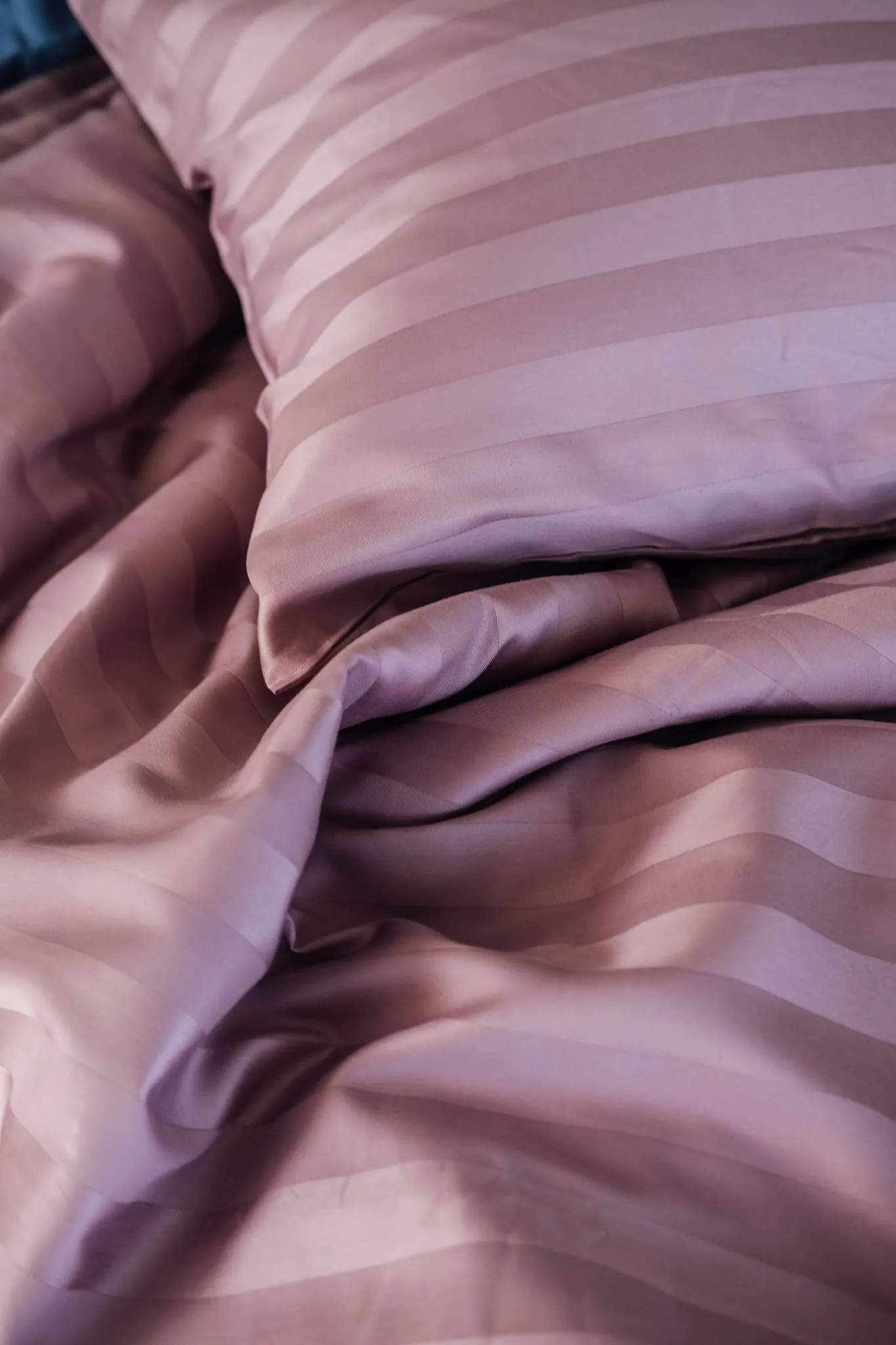 CASA Living Sengetøj Sengetøj i rosa, B140 x L220 cm, 2