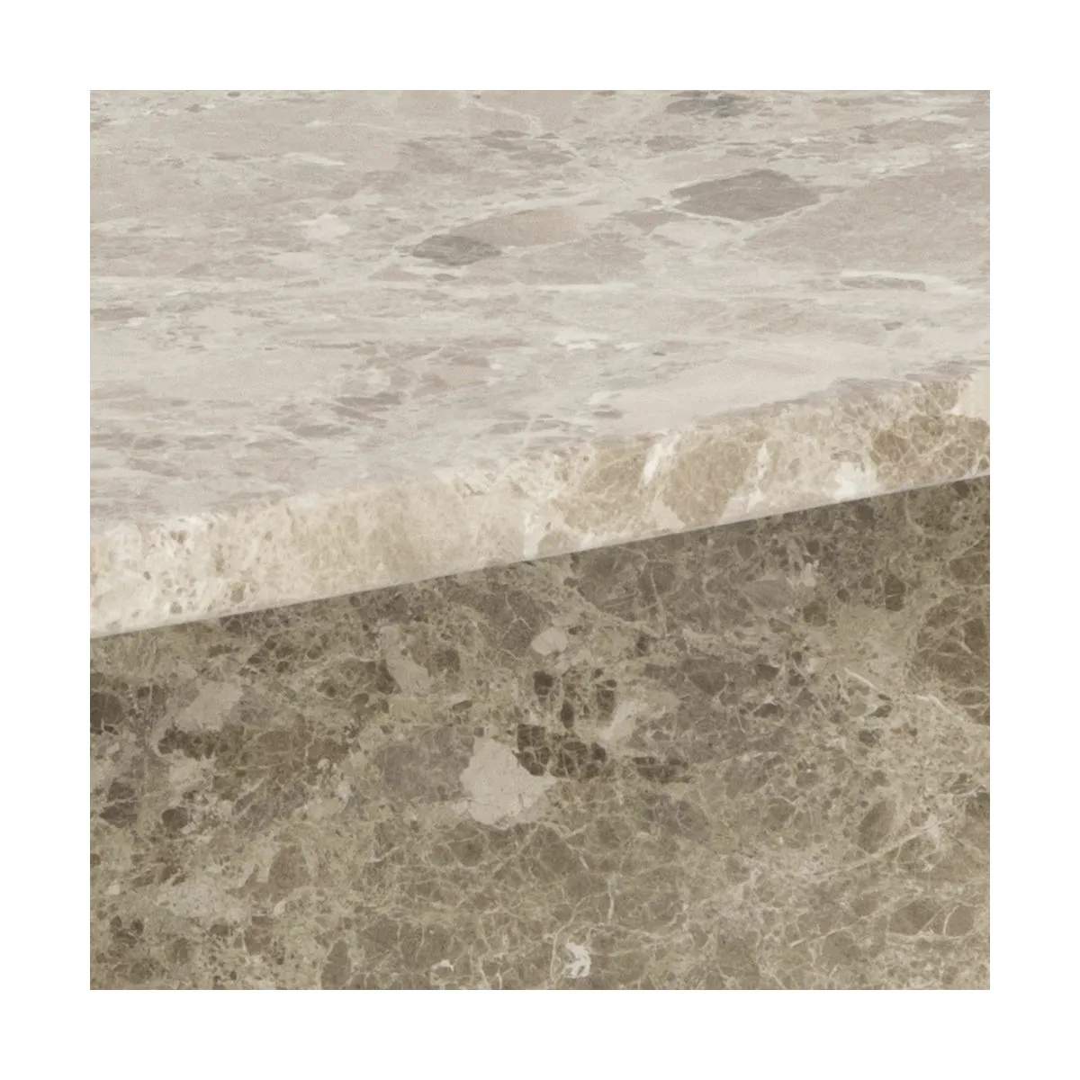 CASA Living Sofaborde Vega Square Sofabord i Latte, B90 x L90 cm, 4