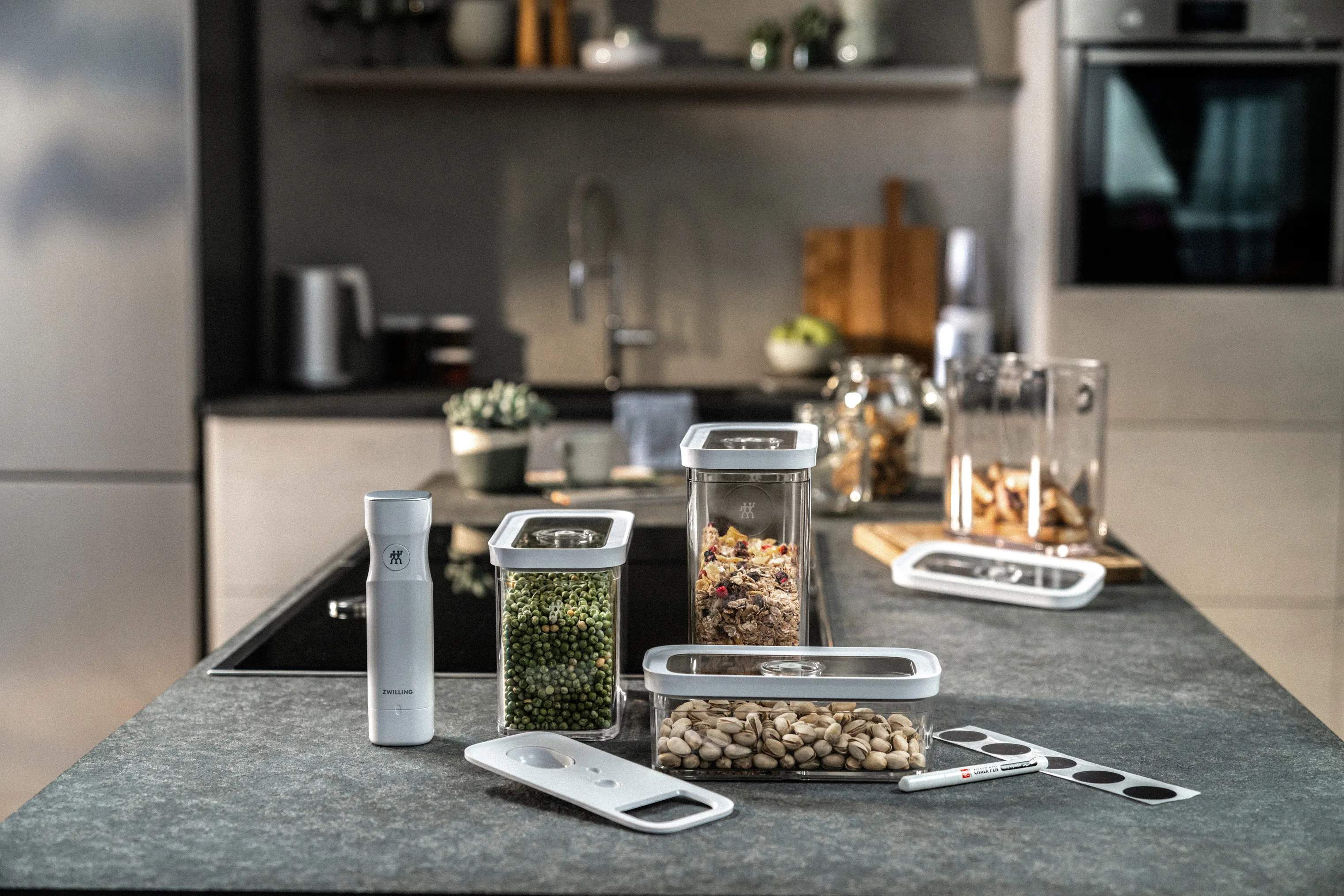 Zwilling Øvrigt køkkengrej Fresh & Save Cube Insert - Str. M i Hvid, 19,7 cm, 2