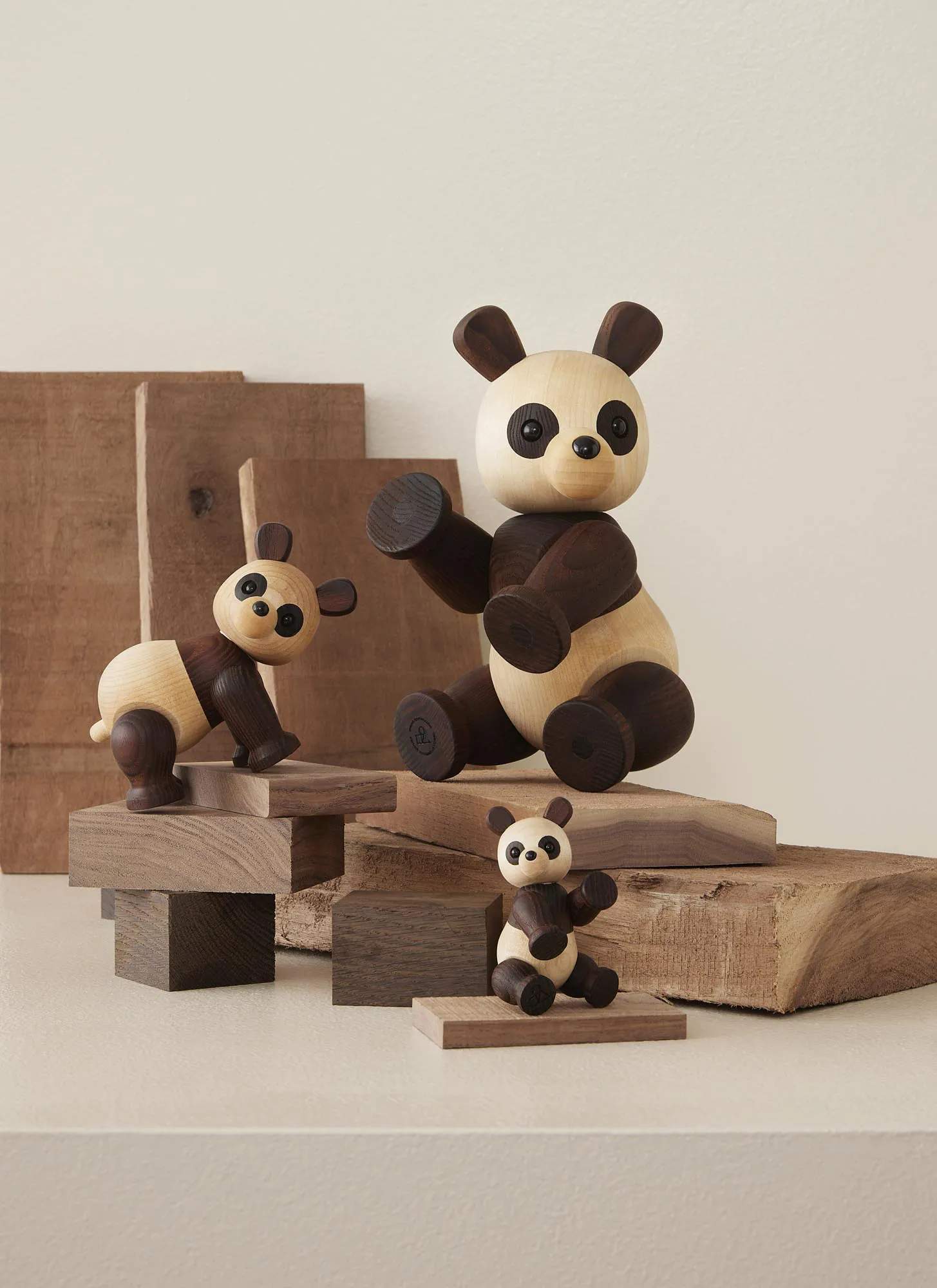 Spring Copenhagen Dyrefigurer Pandaunge - Pixi i Natural, 2