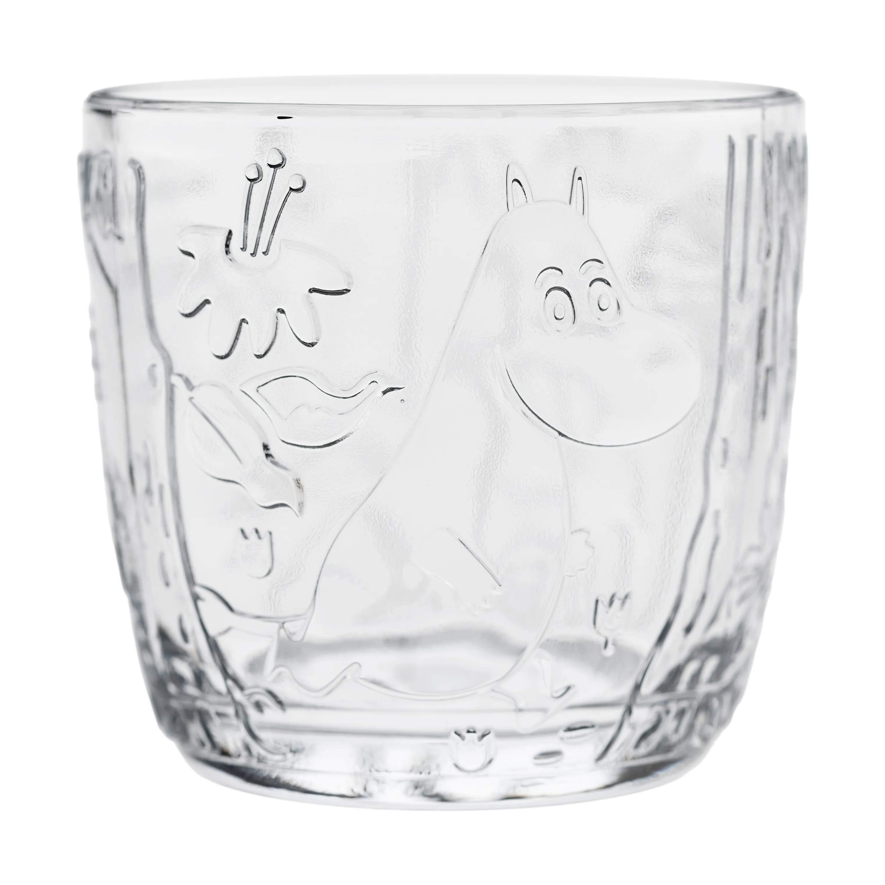 Moomin Arabia Vandglas Moomin Iittala Moomin x Iittala Vandglas - Hattifnatterne - 2 stk. i Klar, 2