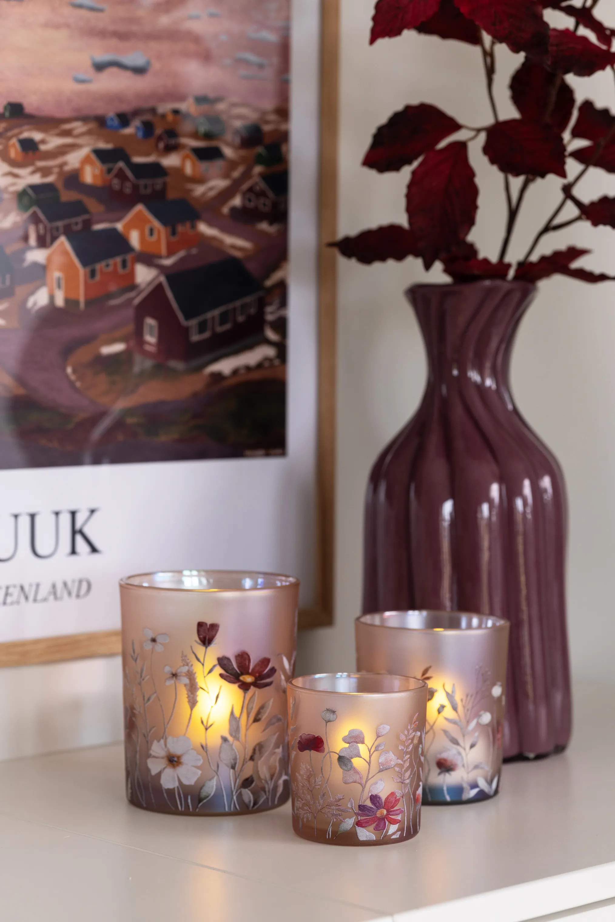 CASA Living Vaser Vase i Lilla, 3