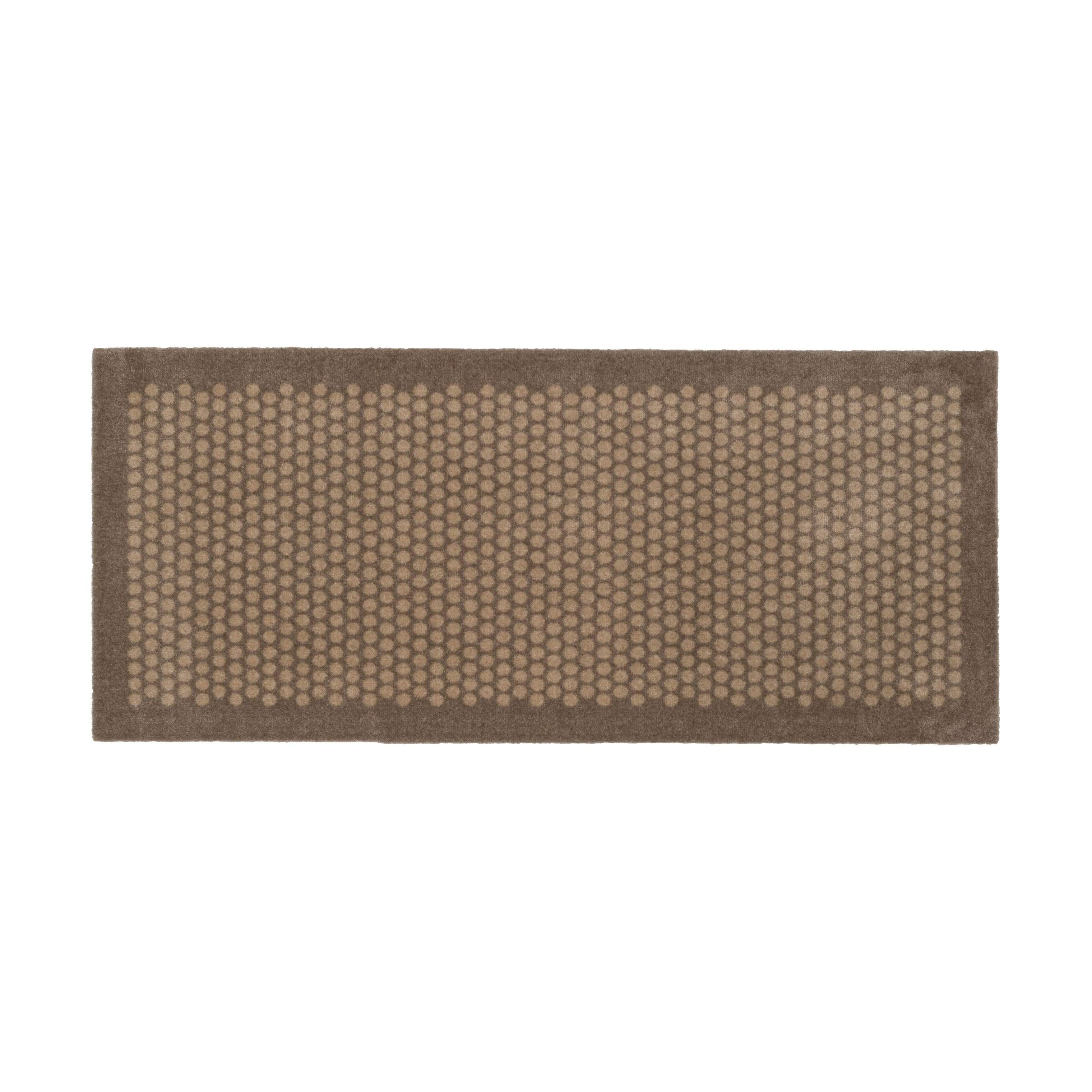 Tica Copenhagen Gulvtæpper Dot Gulvtæppe i Sand/beige, B67 x L150 cm, 1