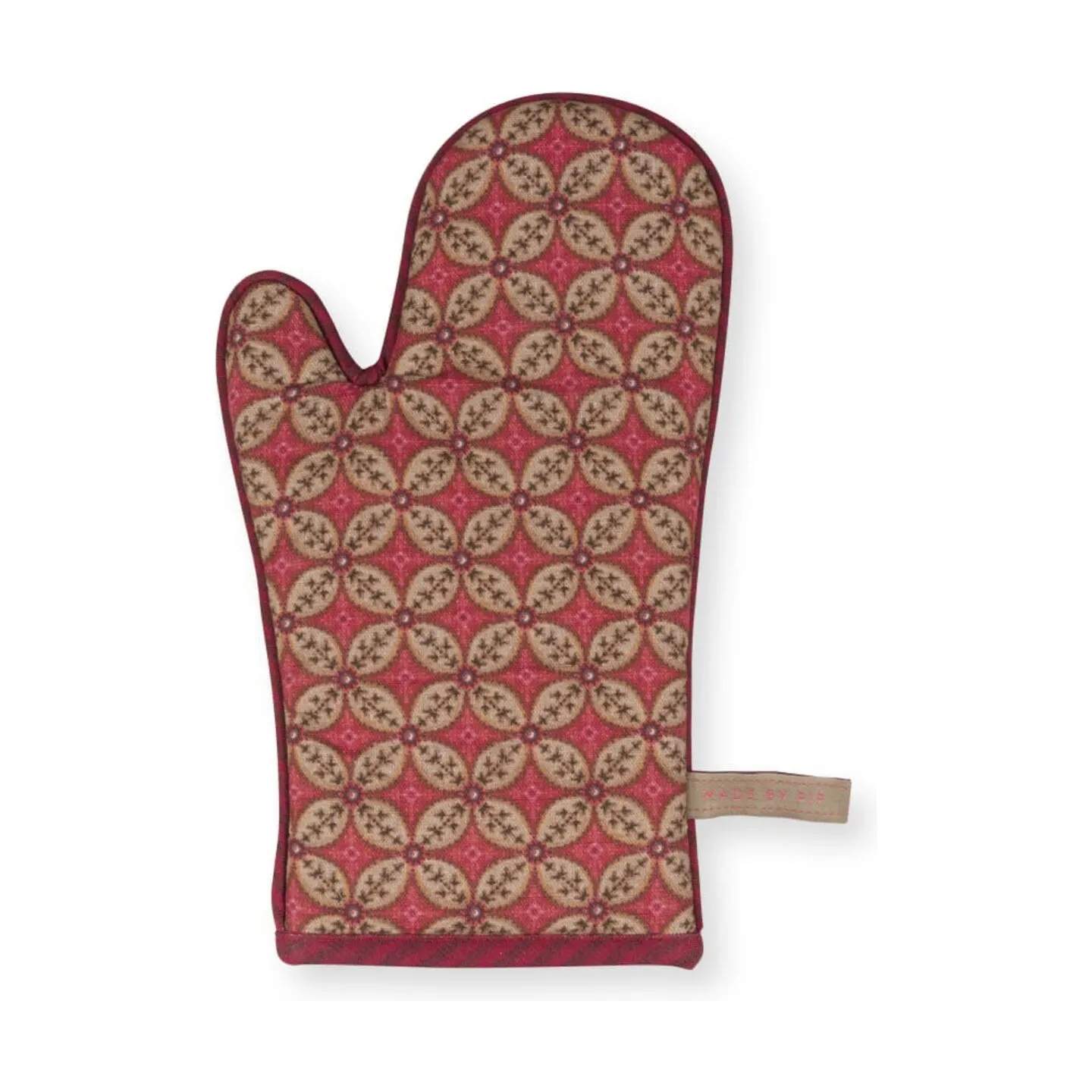 PIP Studio Grydelapper Blooming Tales Ovnhandske i Dark Red, 1
