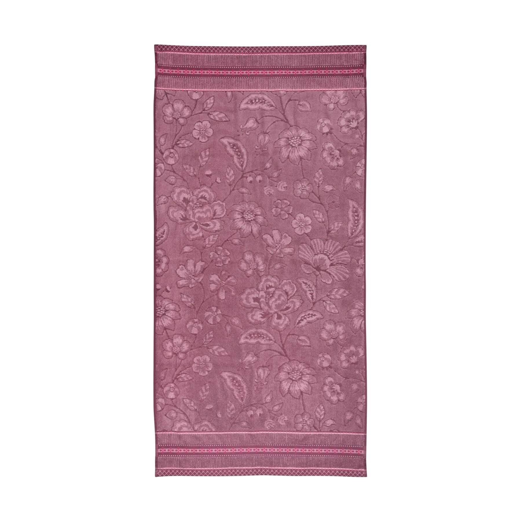 PIP Studio Håndklæder Jasmin Jacquard Håndklæde i Light Pink, B70 x L140 cm, 1