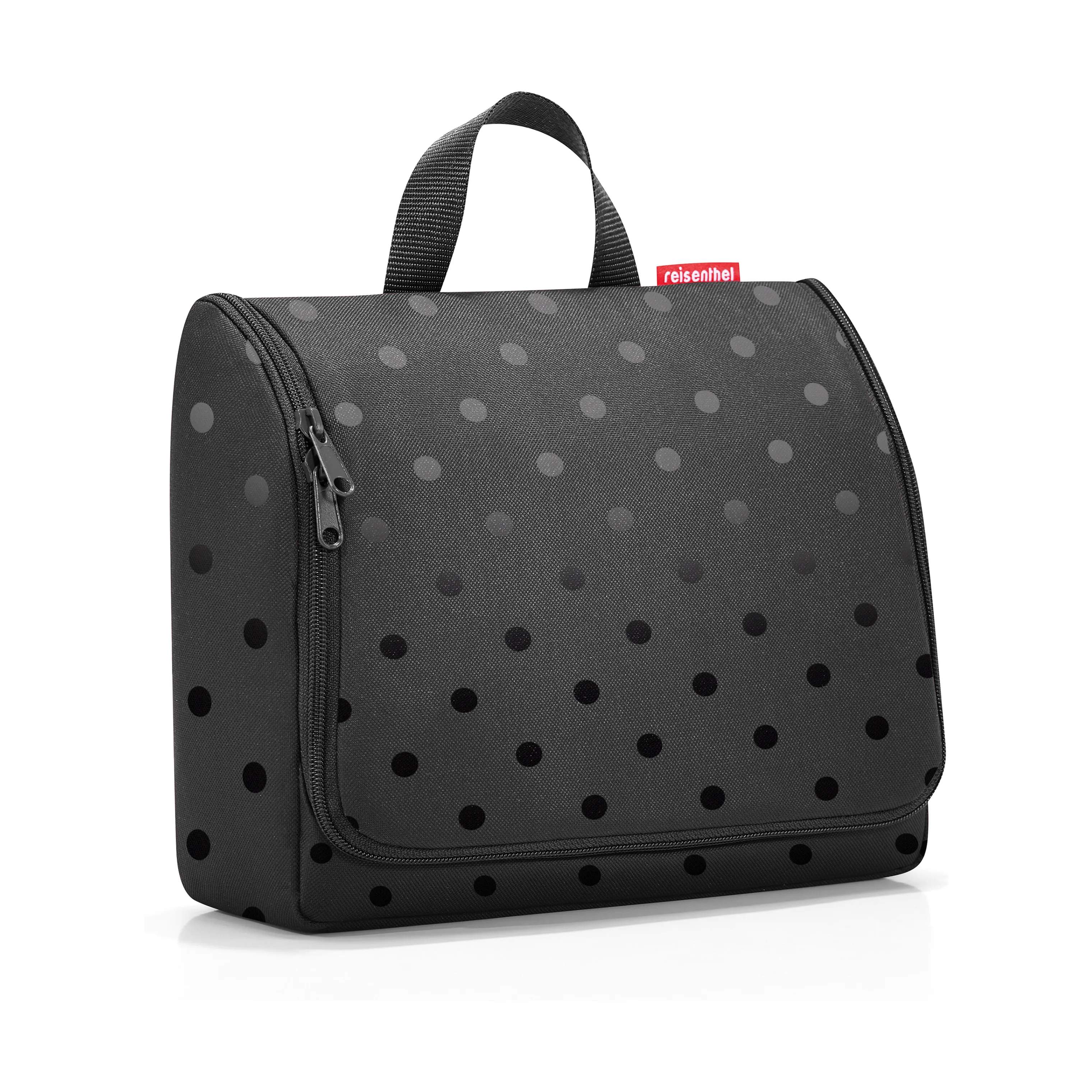 Reisenthel Toilettasker Toiletbag Toilettaske - XL i Sort med prikker, 3