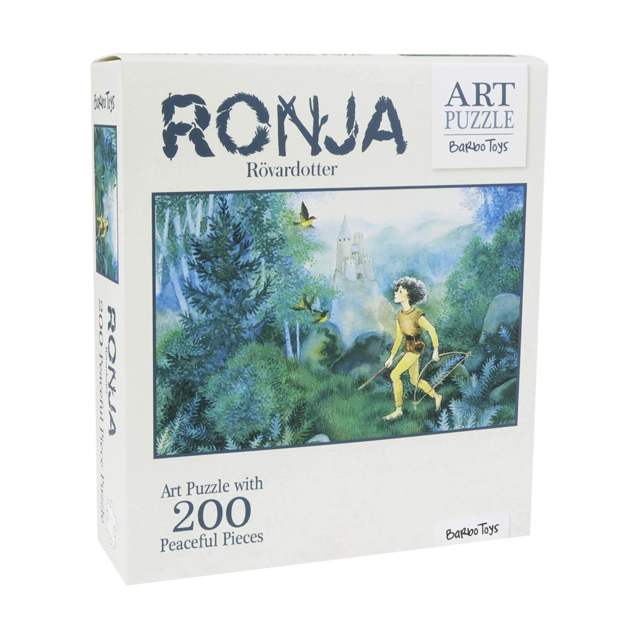 Barbo Toys Puslespil Astrid Lindgren Puslespil - Ronja Røverdatter i Ronja Røverdatter, 3