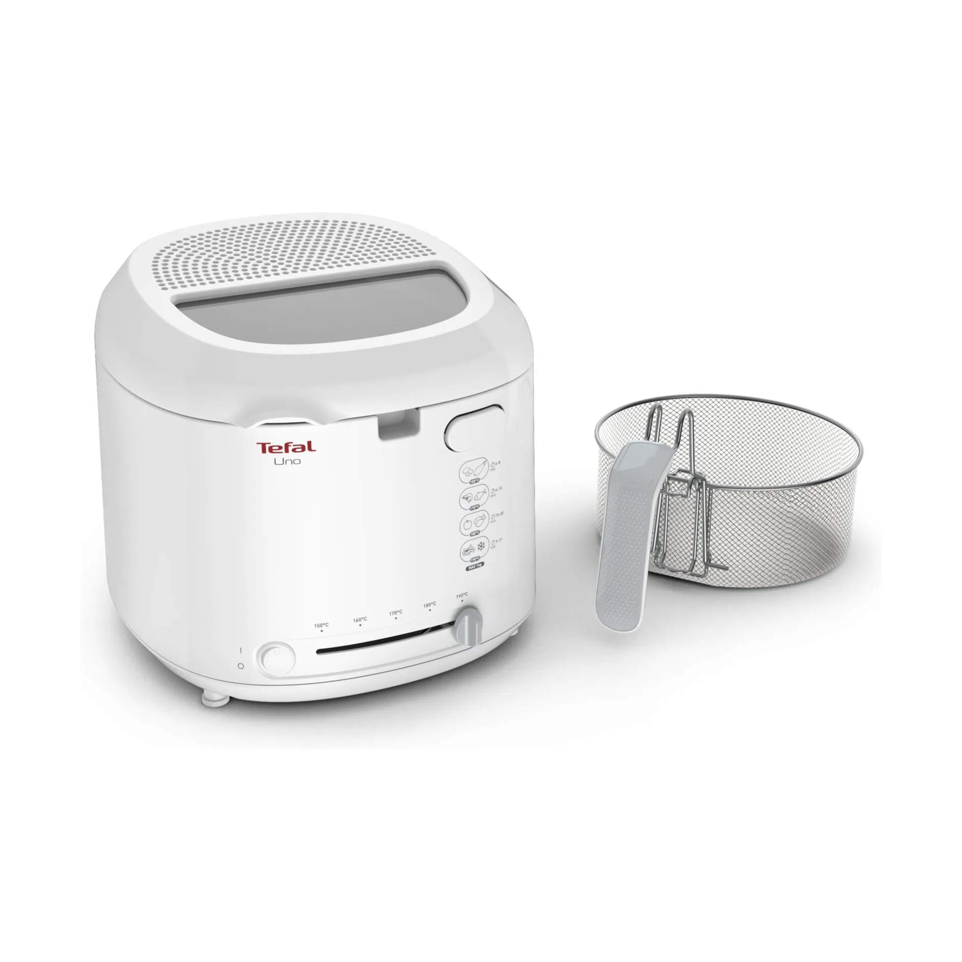 Tefal Frituregryder Fritøse Uno i Hvid, 1