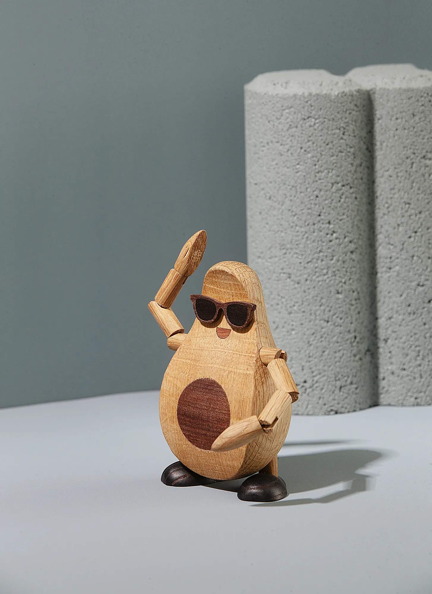 Spring Copenhagen Øvrige figurer Figur - Alfredo Avocado i Natural, 2