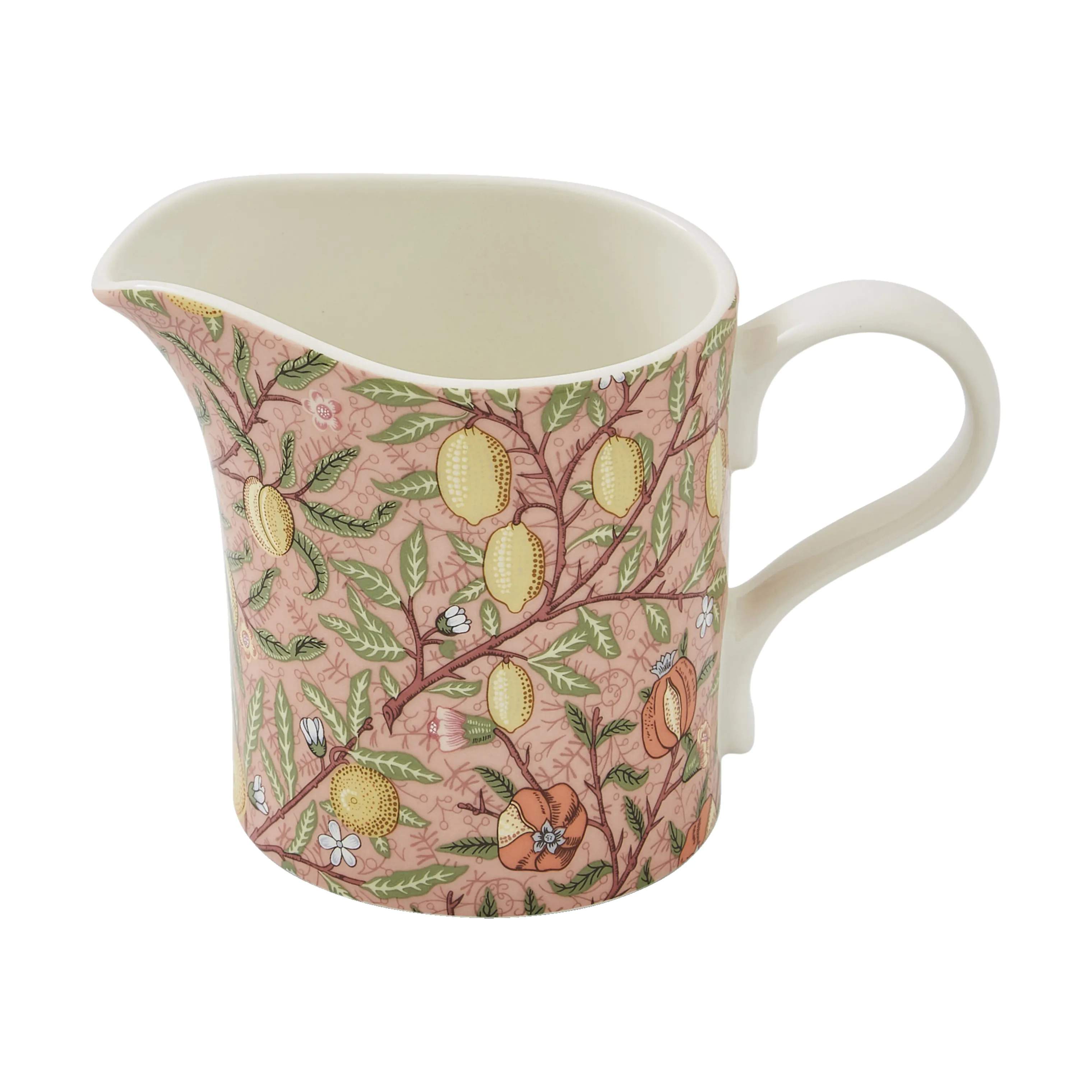 Spode Mælke- og flødekander Morris & Co Flødekande i Lyserød/Grøn/gul/orange, 1