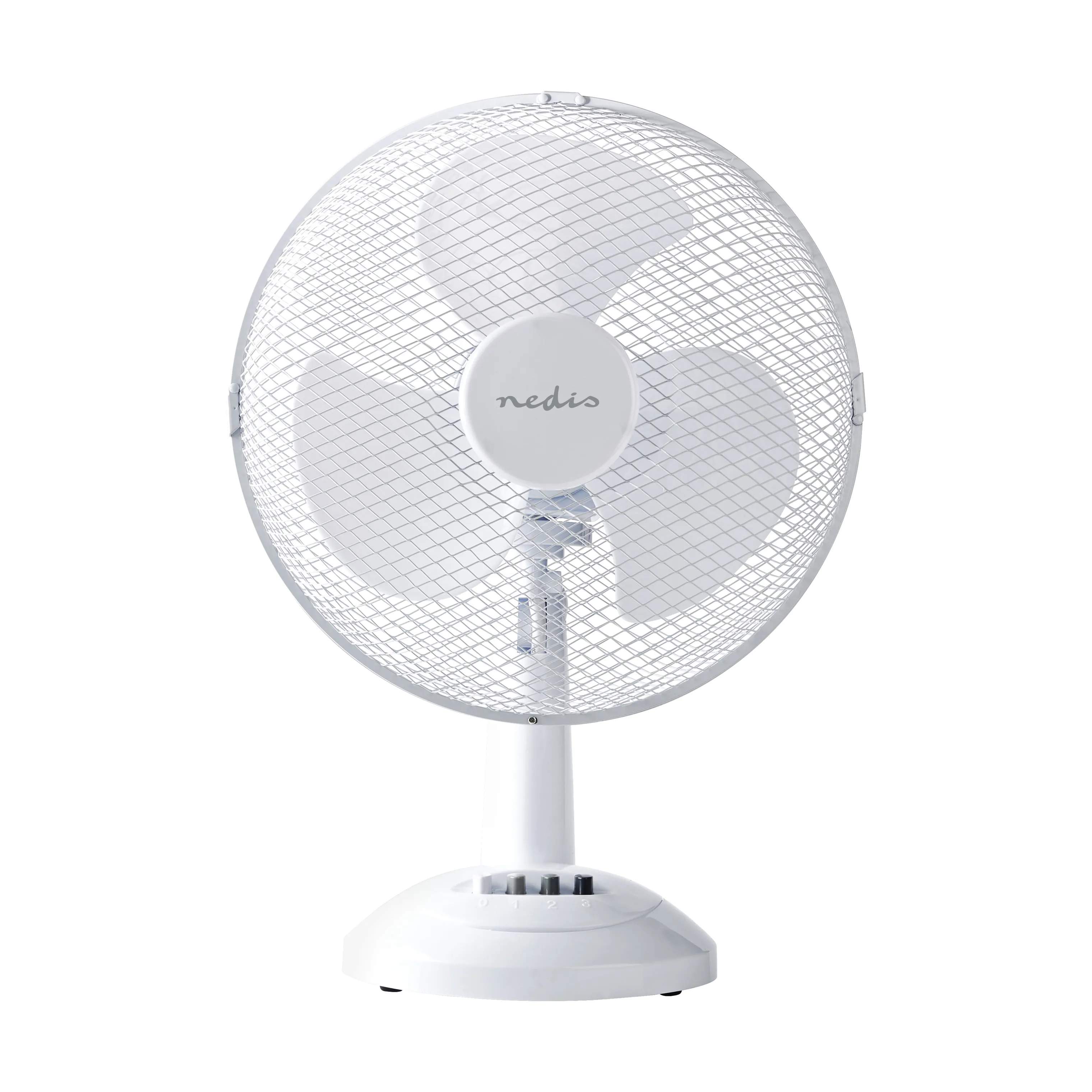 Nedis Ventilatorer Bordventilator i Hvid, 1
