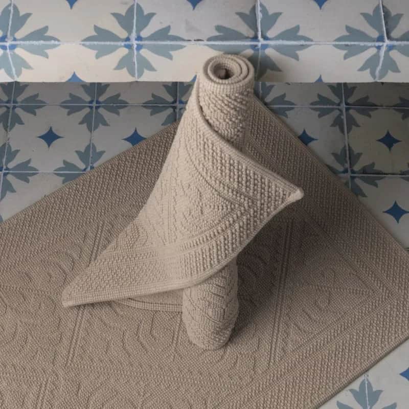 Vivaraise Bademåtter Enzo Bademåtte i Linen, B54 x L110 cm, 2