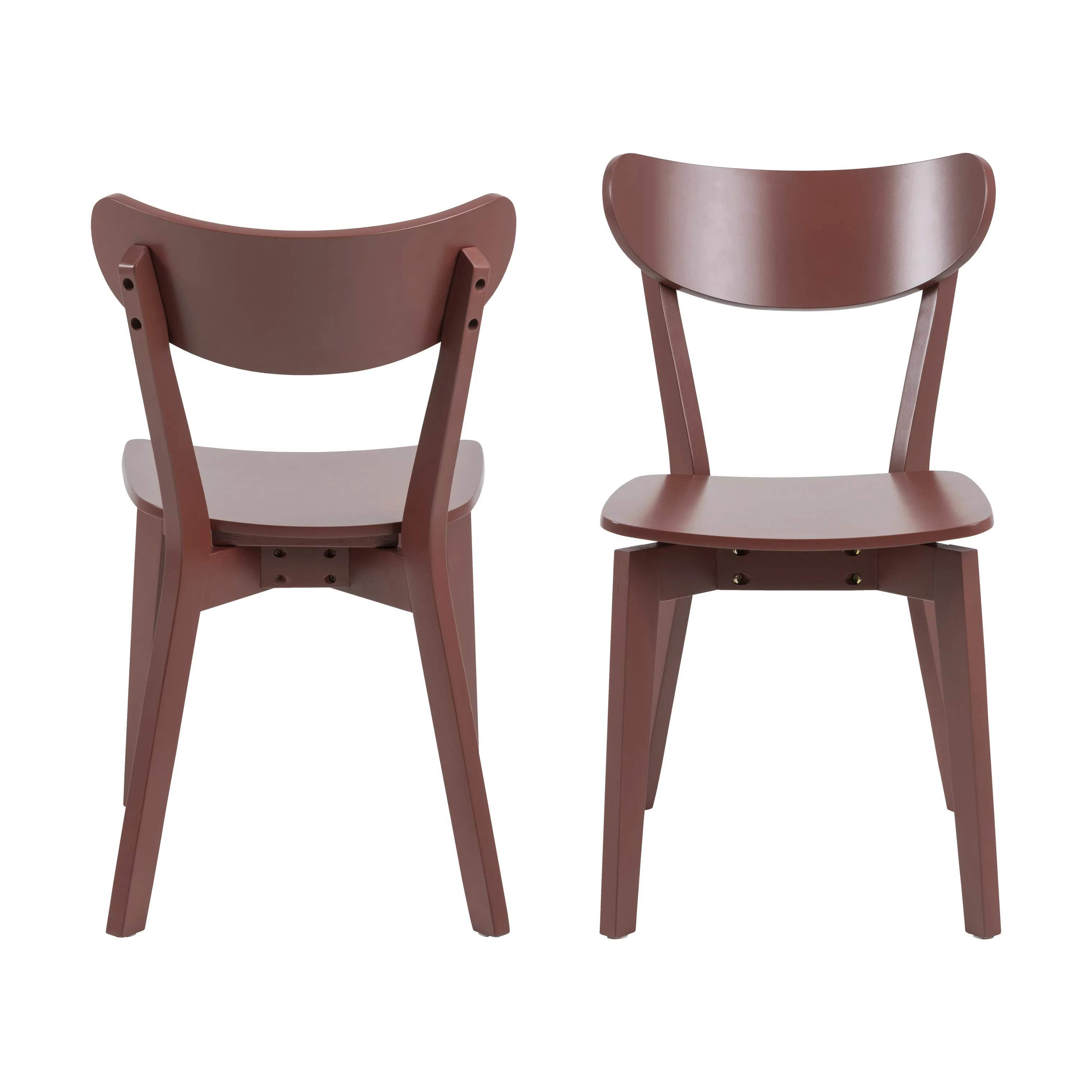 CASA Living Spisebordsstole Roxby Spisebordsstol - 2 stk. i Terracotta, 5