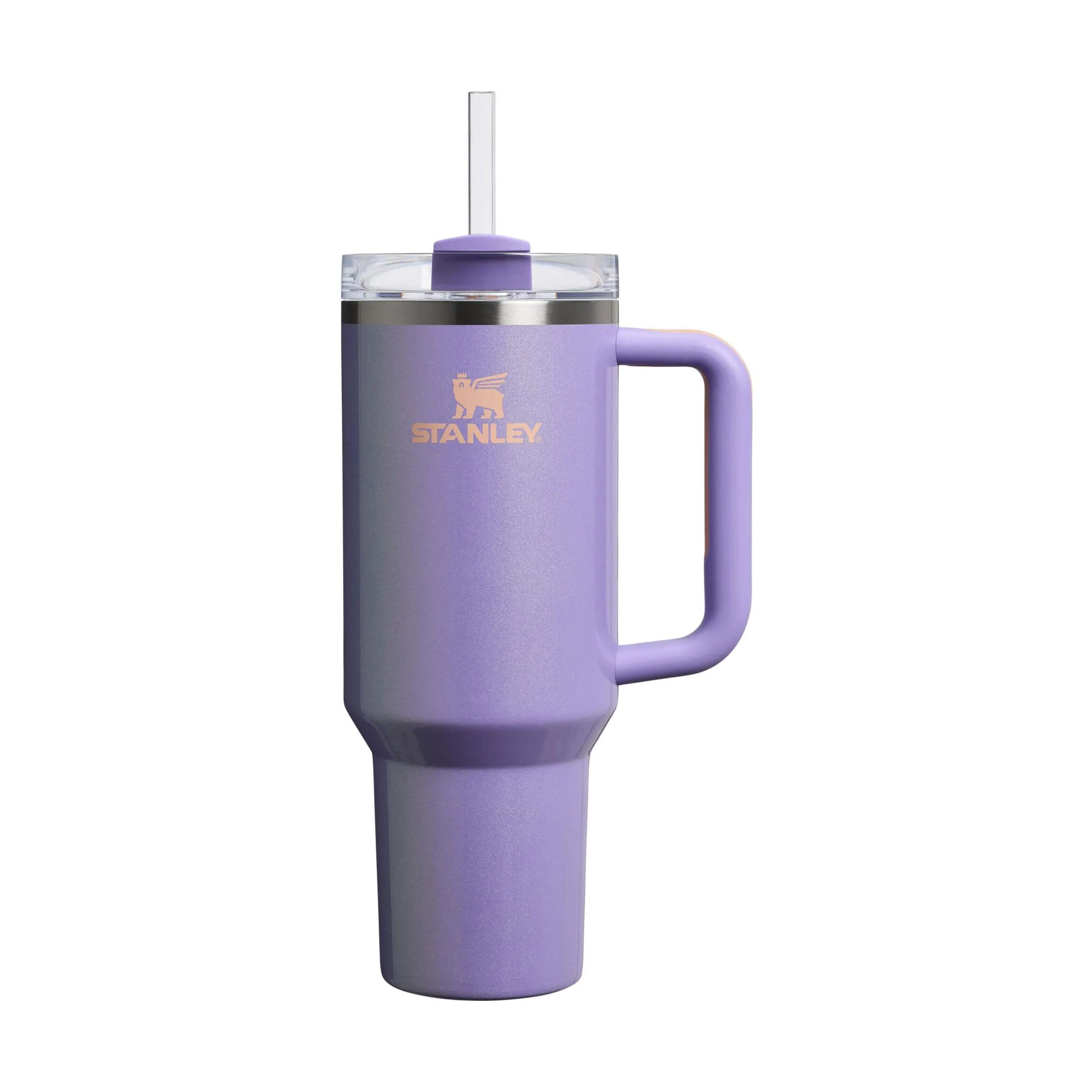Stanley Quencher Flowstate Tumbler, periwinkle shimmer, large