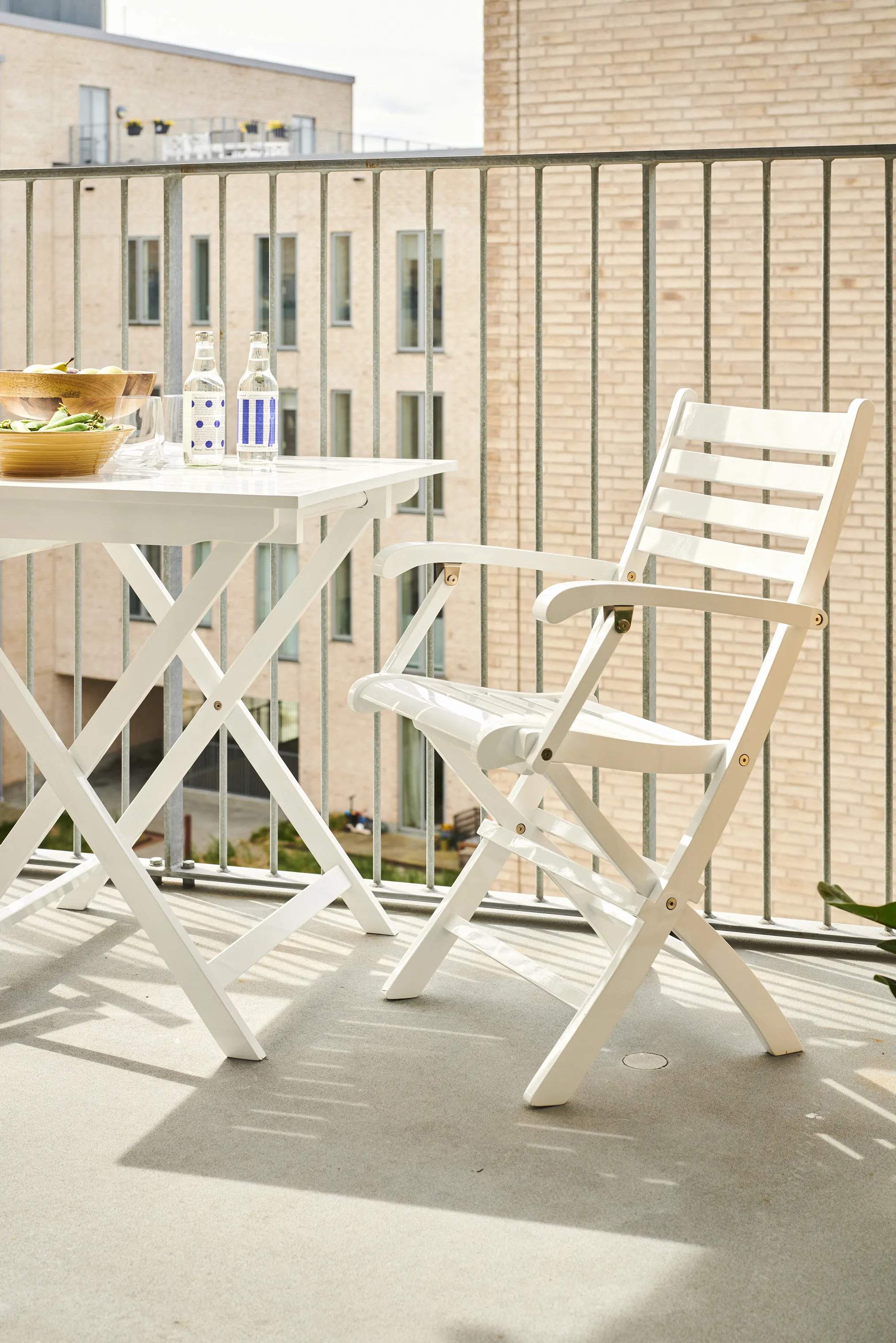 cinas Caféborde York Foldebord i Hvid, 5