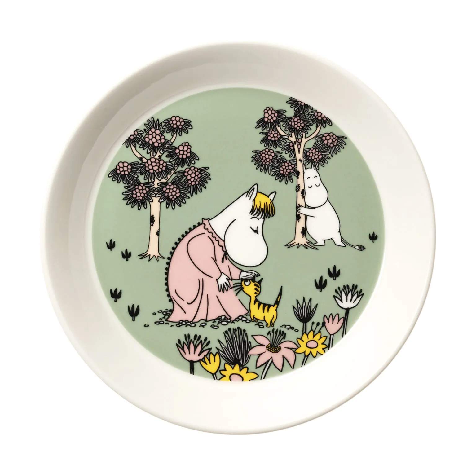 Moomin Arabia Frokosttallerkener Mumi Arabia Tallerken - Omsorg i Omsorg, 1