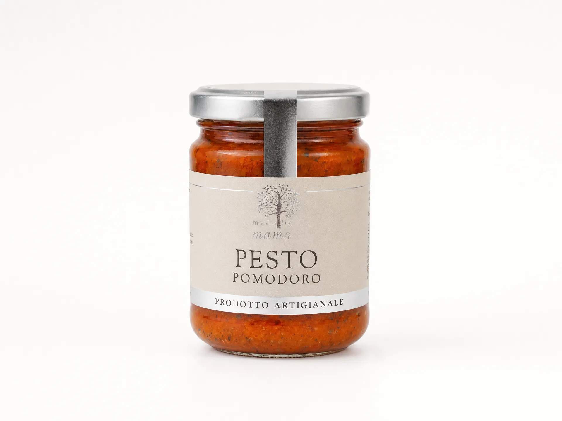 Made by Mama Øvrige delikatesser Pesto Pomodoro i rød, 1
