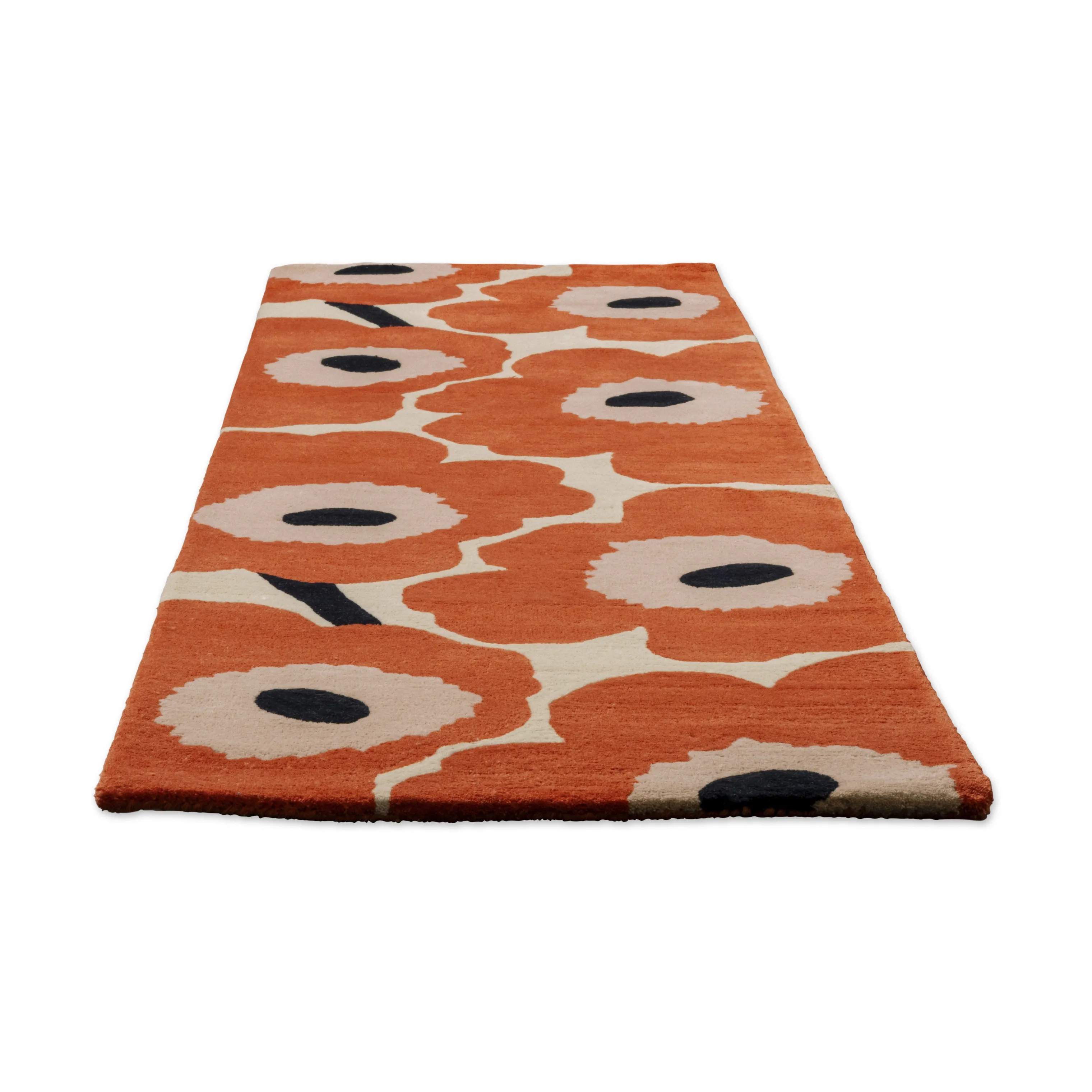 Marimekko by Brink & Campman Gulvtæpper Unikko Tæppeløber i Orange rød, B70 x L245 cm, 2