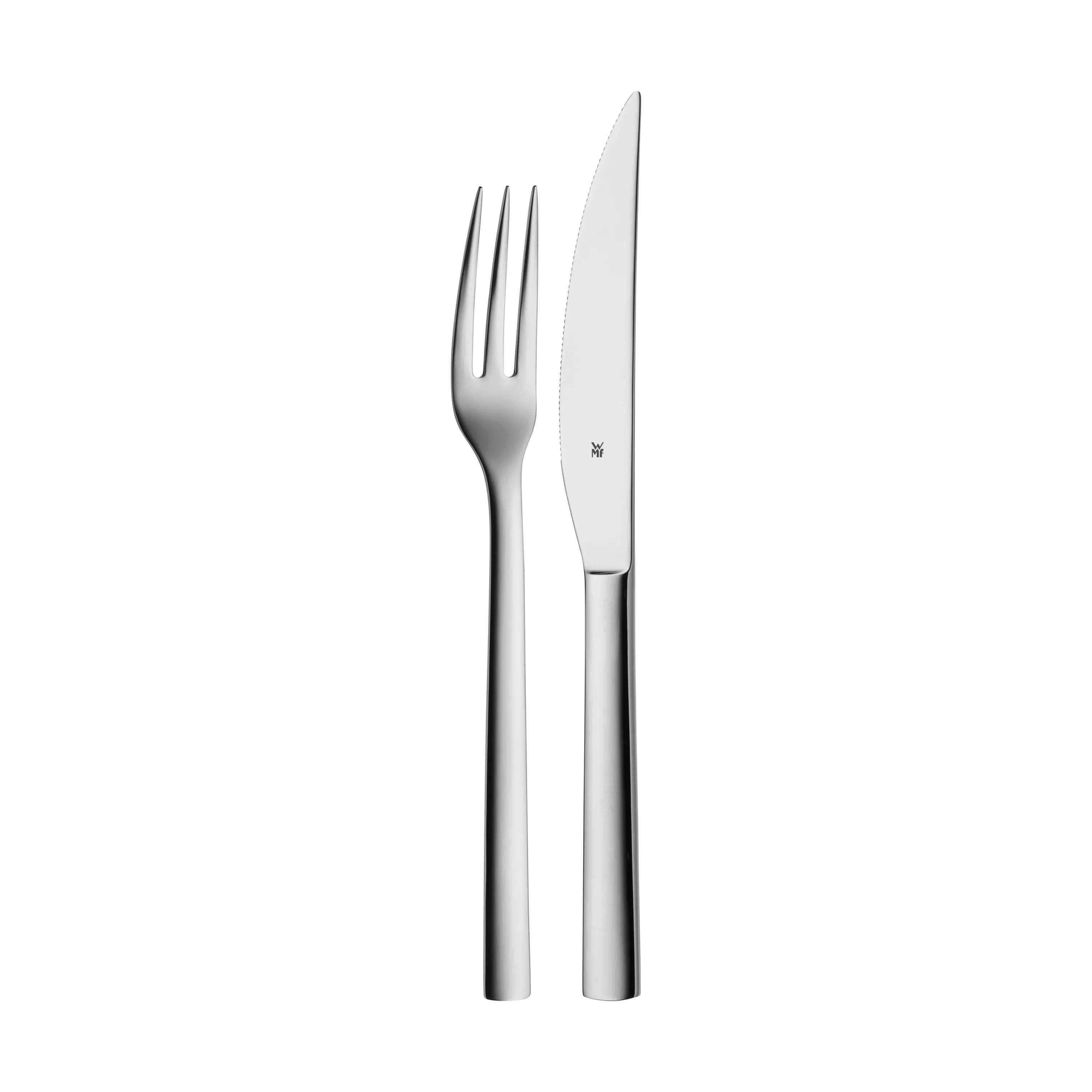 WMF grillbestik Nuova Steakbestik - 12 dele i Stål, 1
